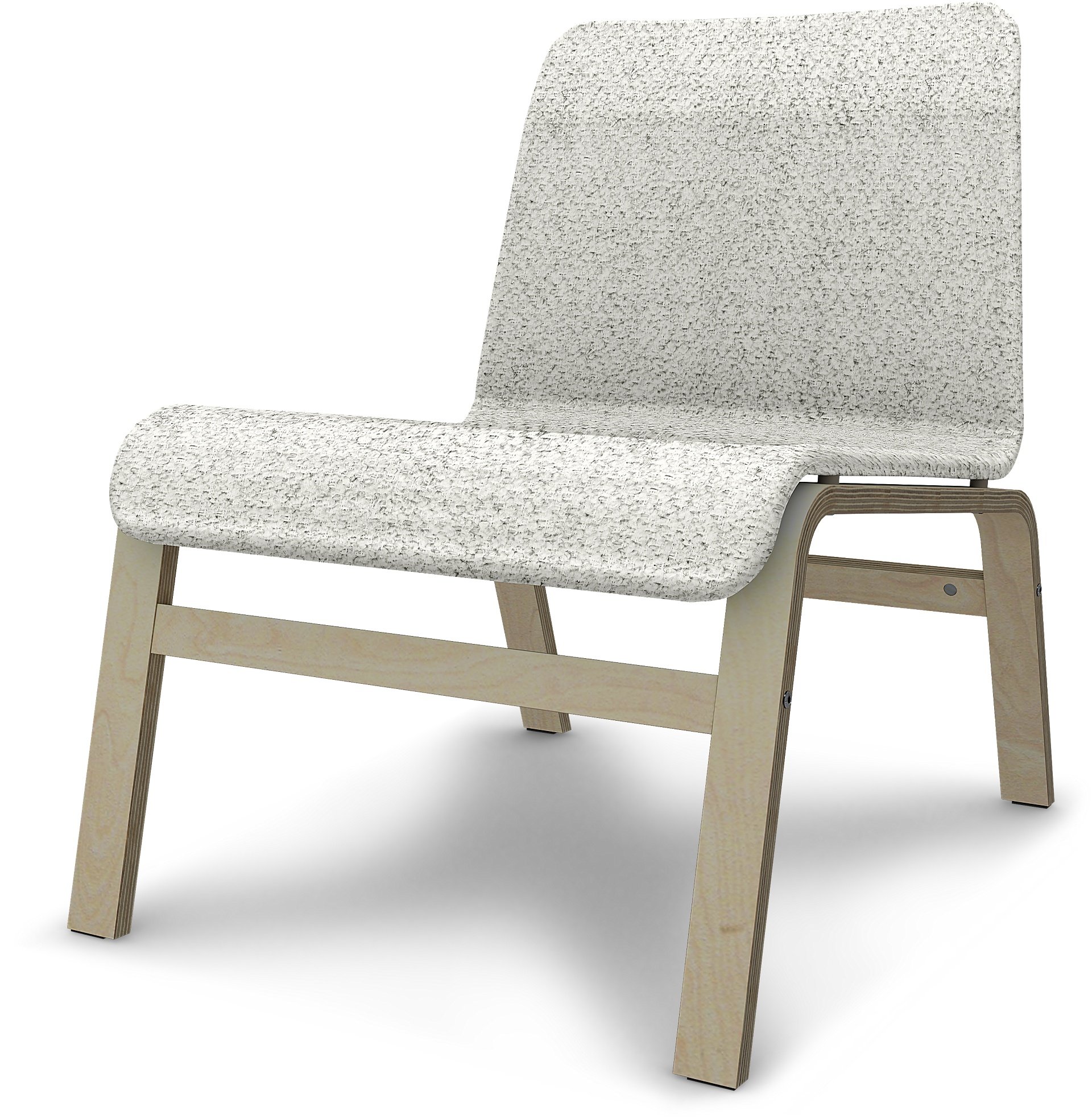 IKEA - Nolmyra chair, Ivory, Boucle & Texture - Bemz