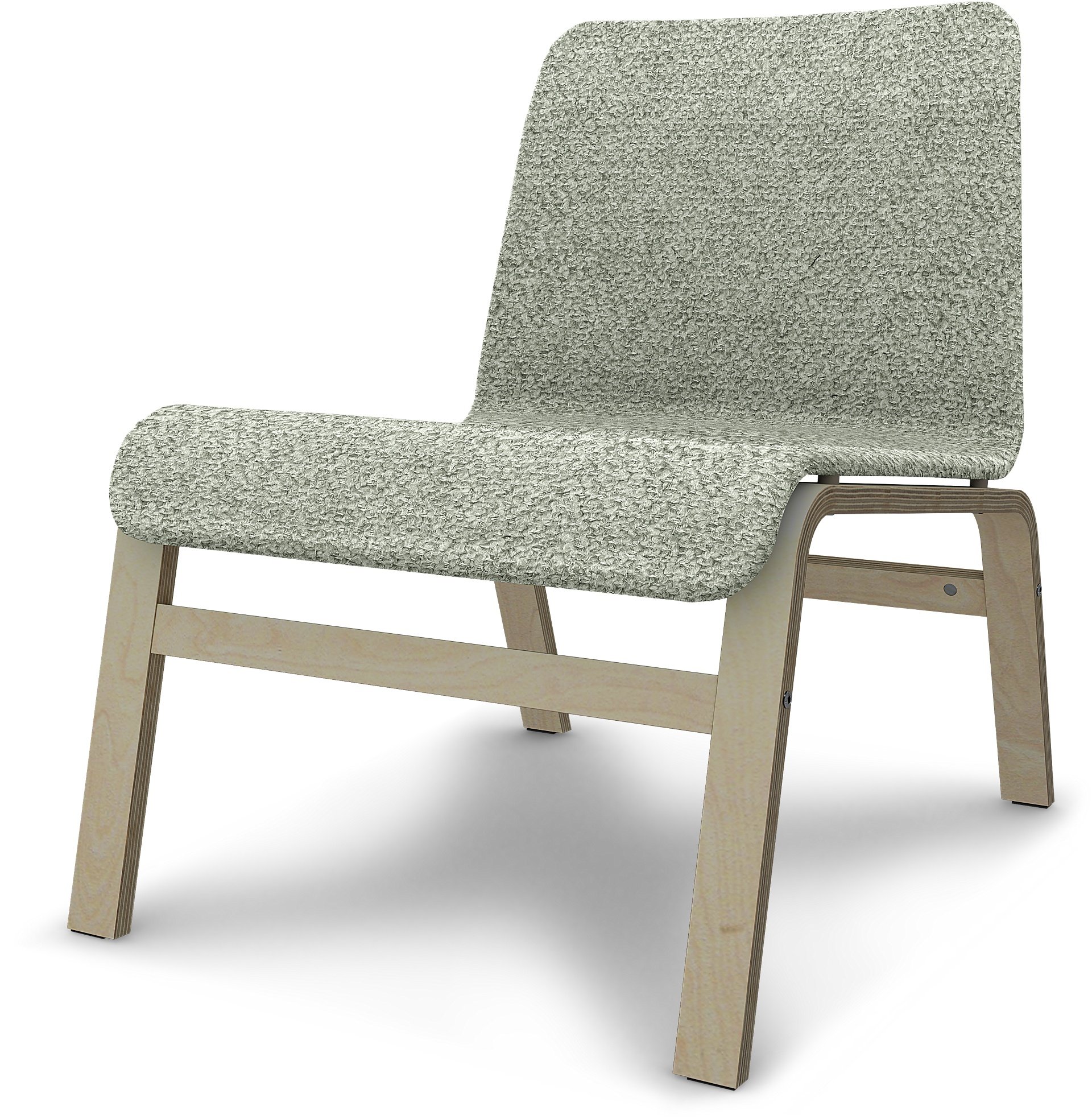 IKEA - Nolmyra chair, Pistachio, Boucle & Texture - Bemz