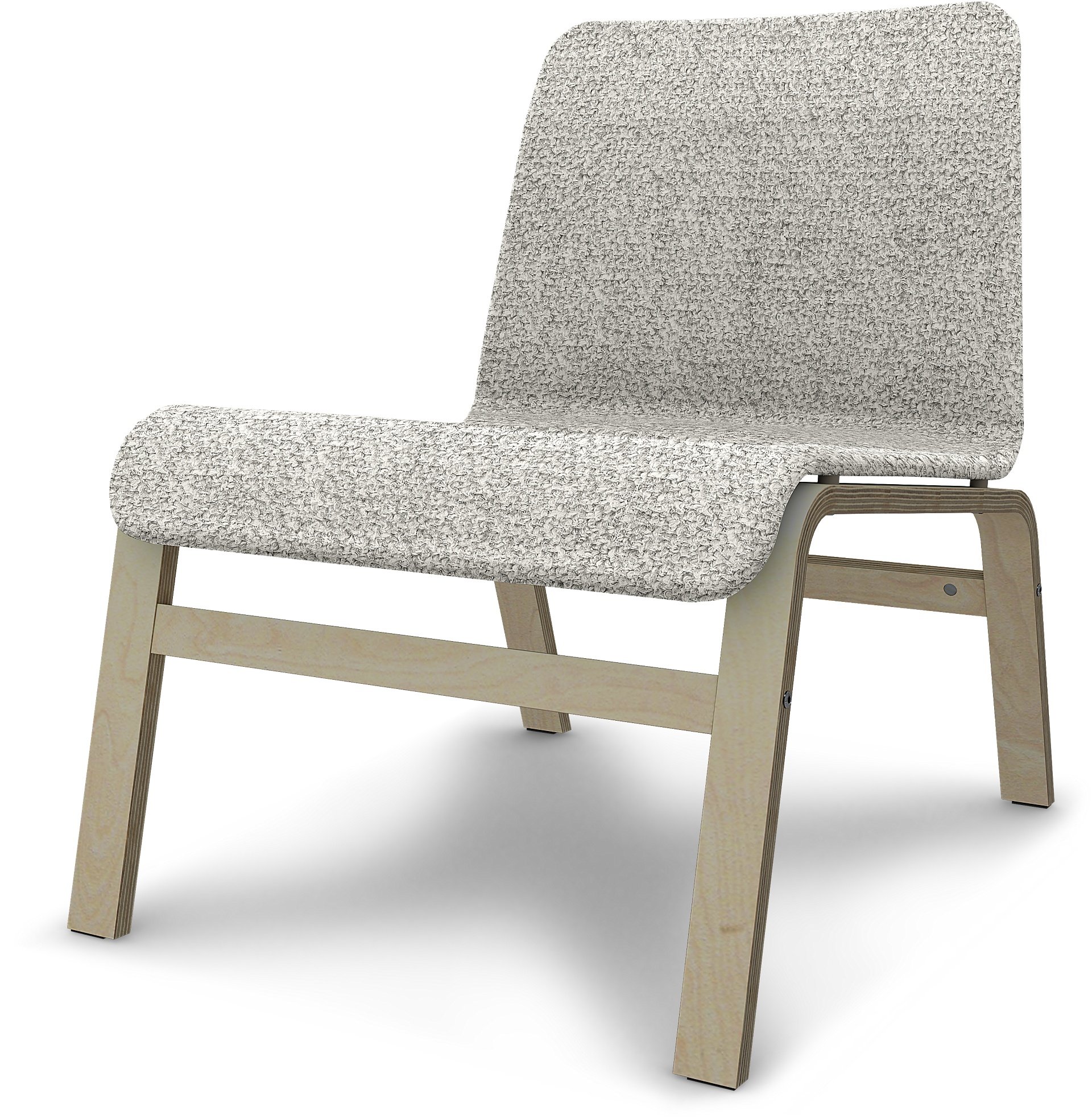 IKEA - Nolmyra chair, Driftwood, Boucle & Texture - Bemz