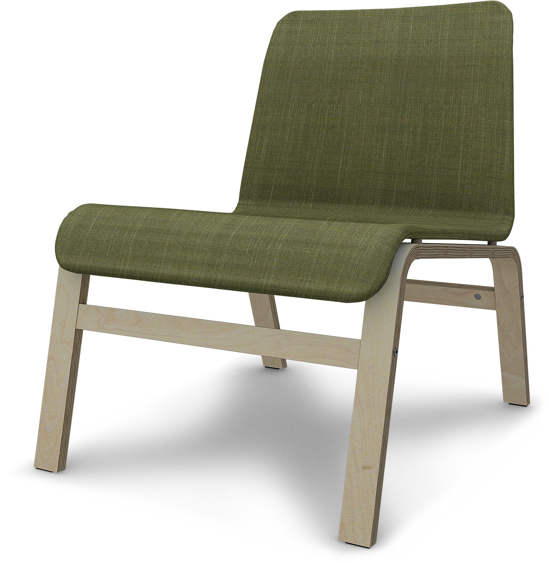IKEA - Nolmyra chair, Moss Green, Boucle & Texture - Bemz