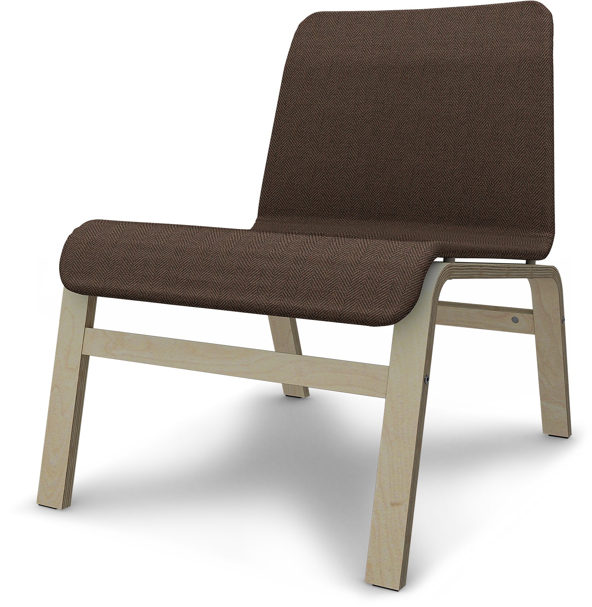 IKEA - Nolmyra chair, Chocolate, Boucle & Texture - Bemz