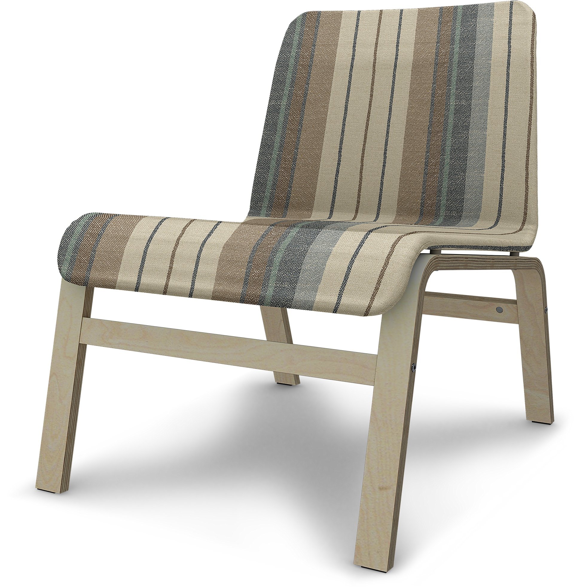 IKEA - Nolmyra chair, Soft Oak, Cotton - Bemz