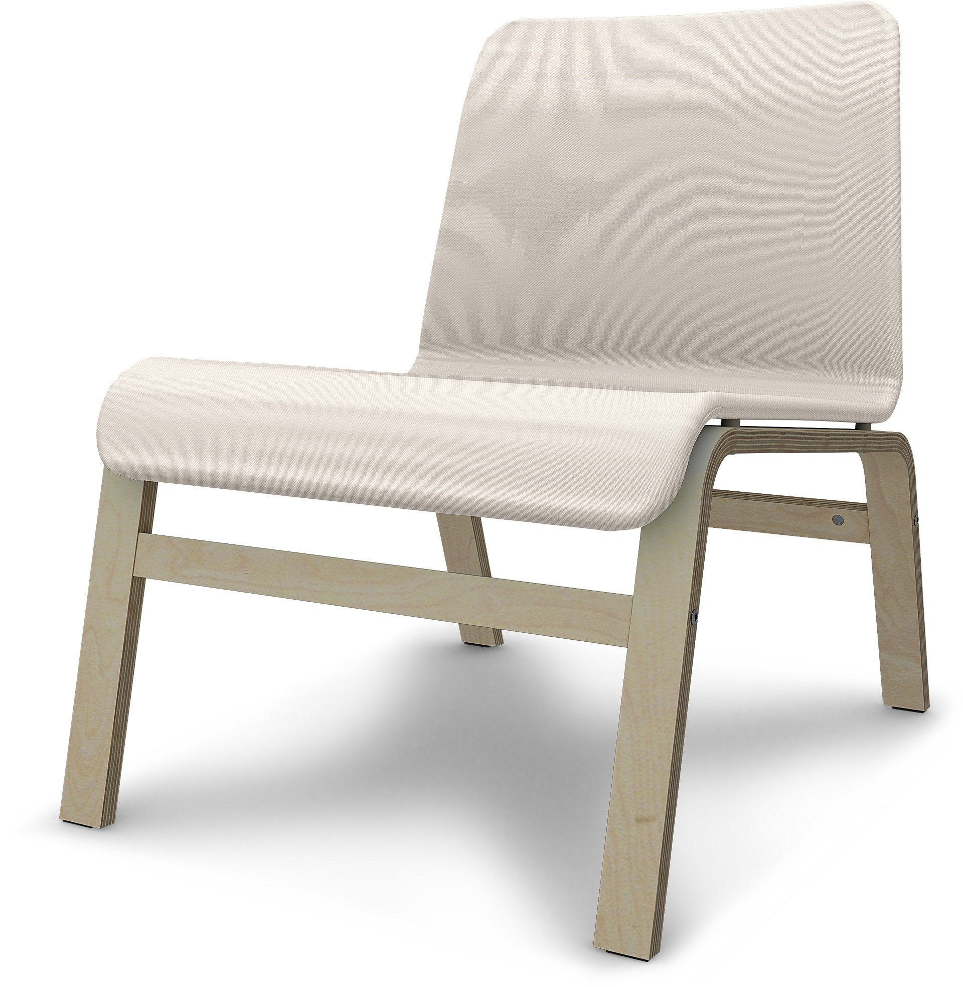 IKEA - Nolmyra chair, Soft White, Cotton - Bemz