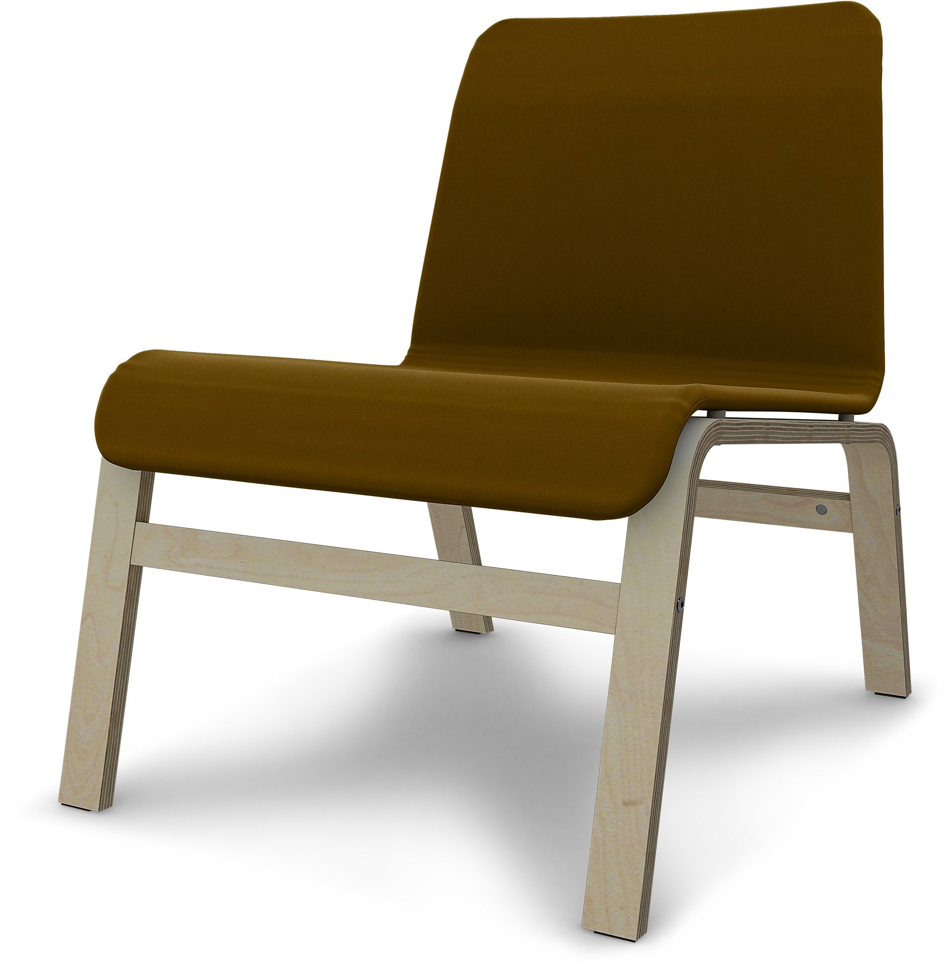 IKEA - Nolmyra Chair Cover, Turmeric, Velvet - Bemz