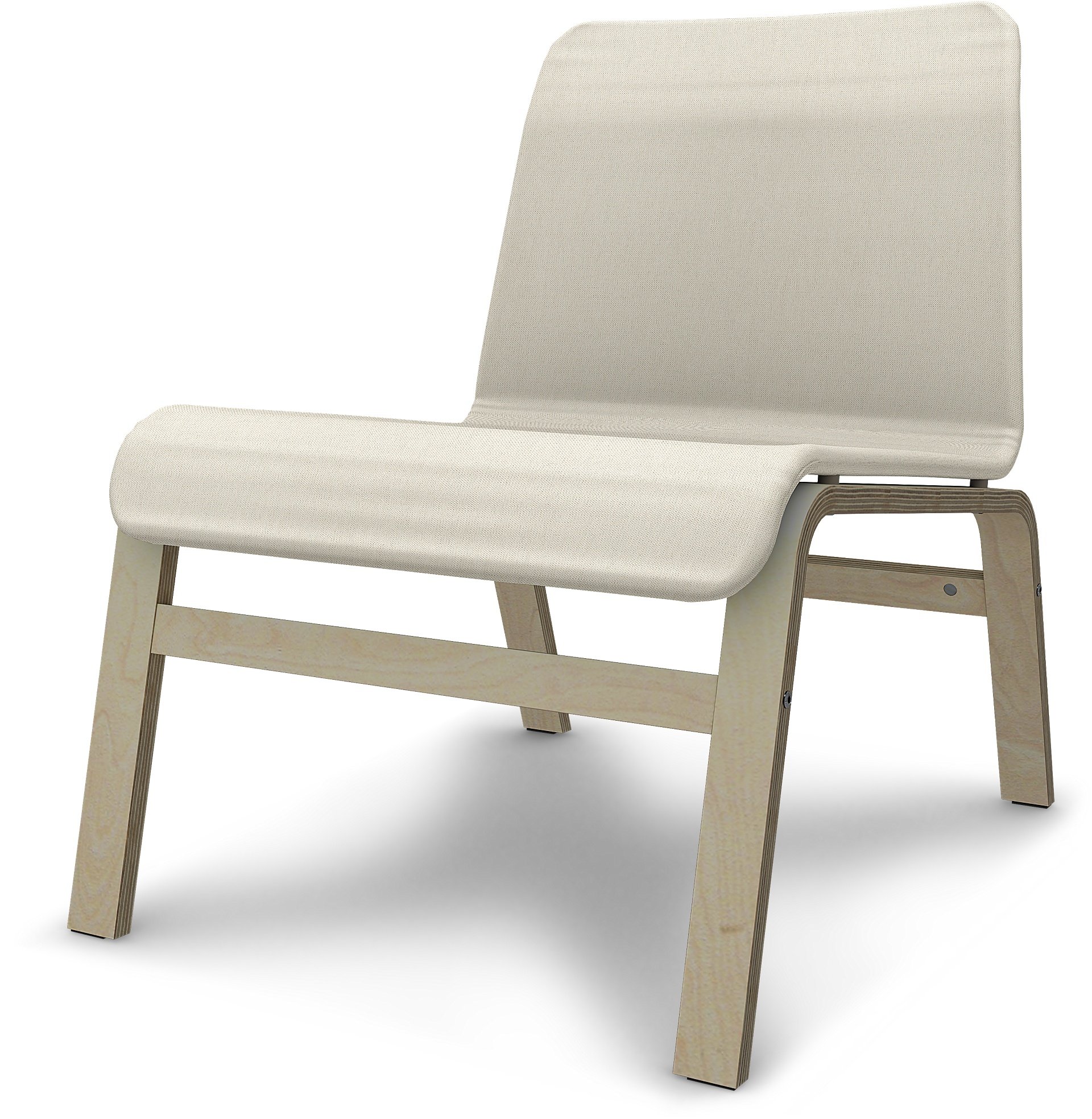 IKEA - Nolmyra Chair Cover, Unbleached, Linen - Bemz