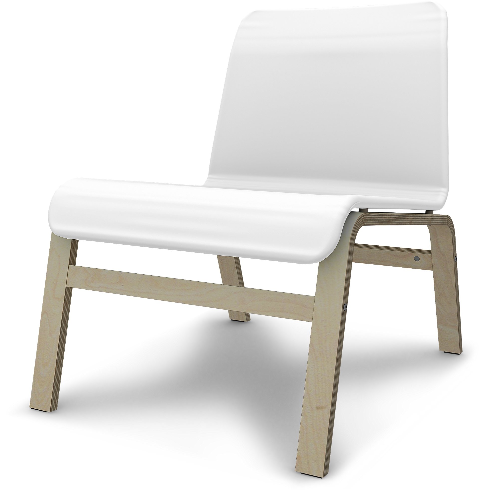 IKEA - Nolmyra Chair Cover, Absolute White, Linen - Bemz