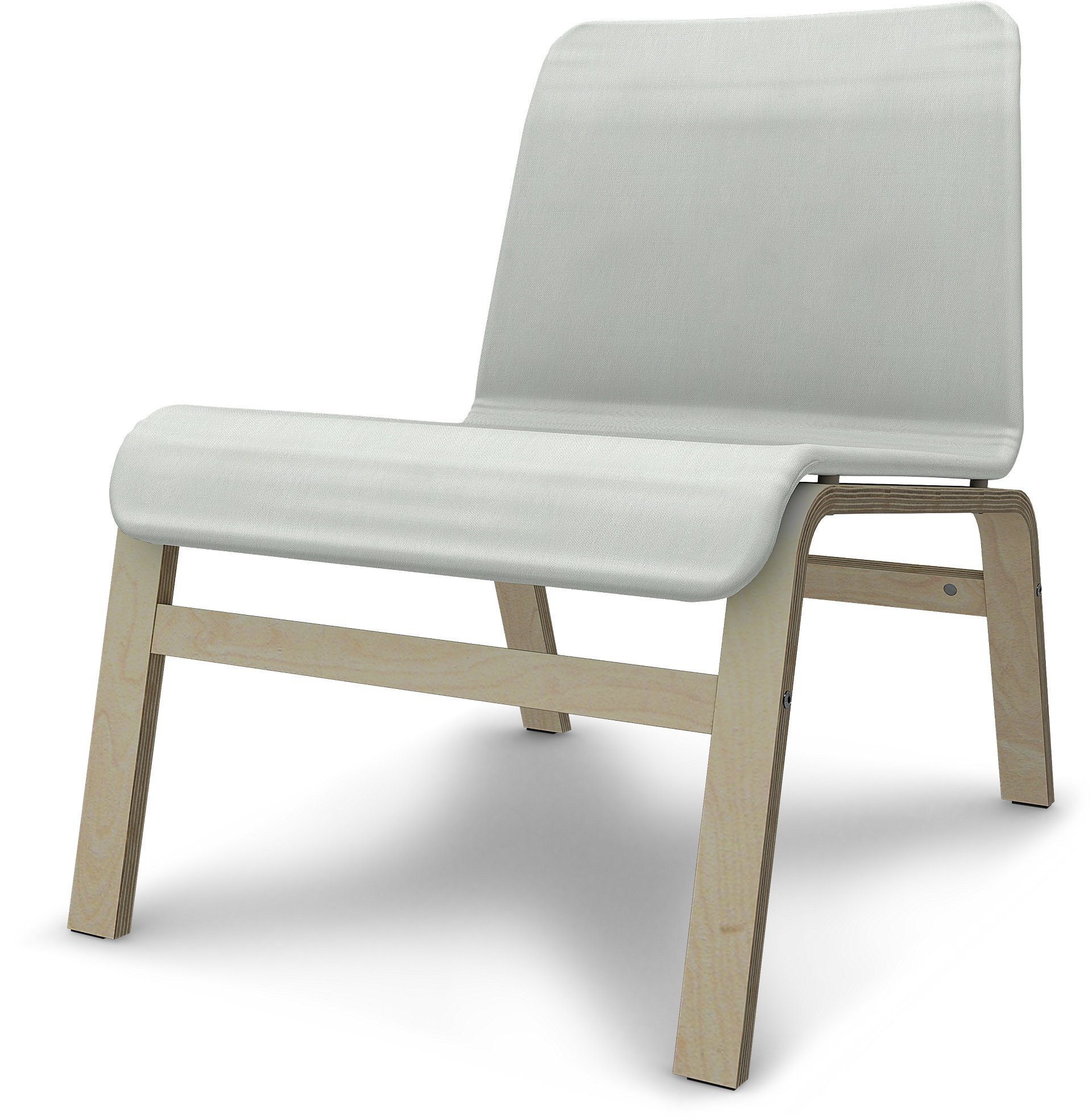 IKEA - Nolmyra chair, Silver Grey, Linen - Bemz