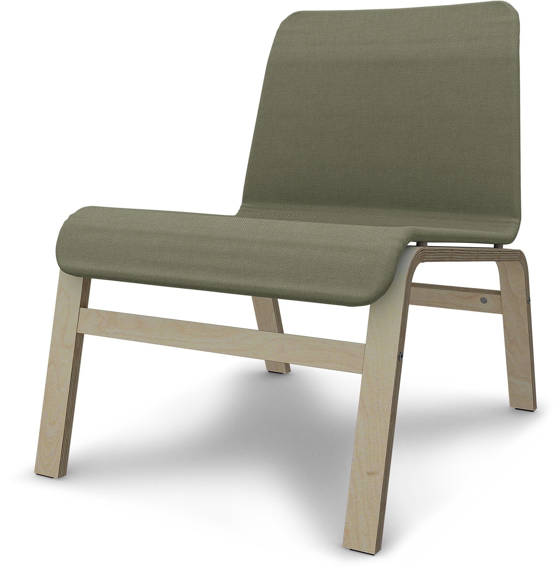 IKEA - Nolmyra Chair Cover, Sage, Linen - Bemz