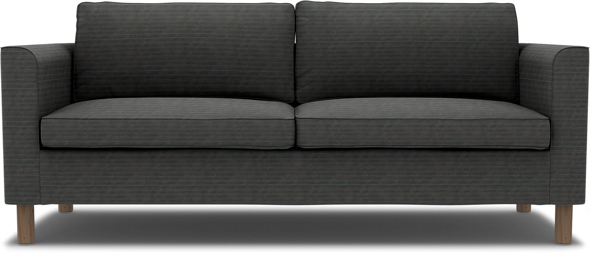 IKEA - Parup 3 Seater Cover, Licorice, Corduroy - Bemz