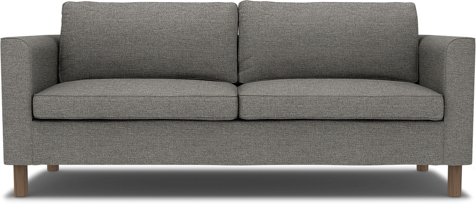 IKEA - Pärup 3 Seater Cover, Taupe, Bouclé & Texture - Bemz