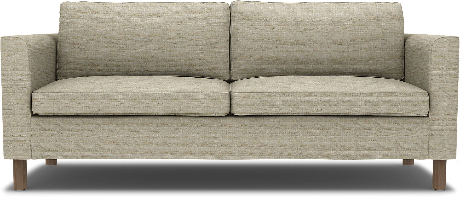 IKEA - Pärup 3 Seater Cover, Light Sand, Bouclé & Texture - Bemz