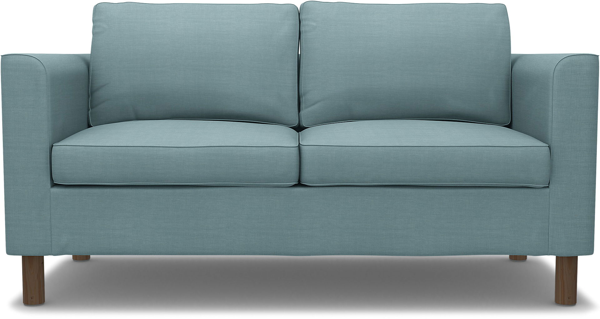 IKEA - Pärup 2 Seater, Dusty Blue, Linen - Bemz