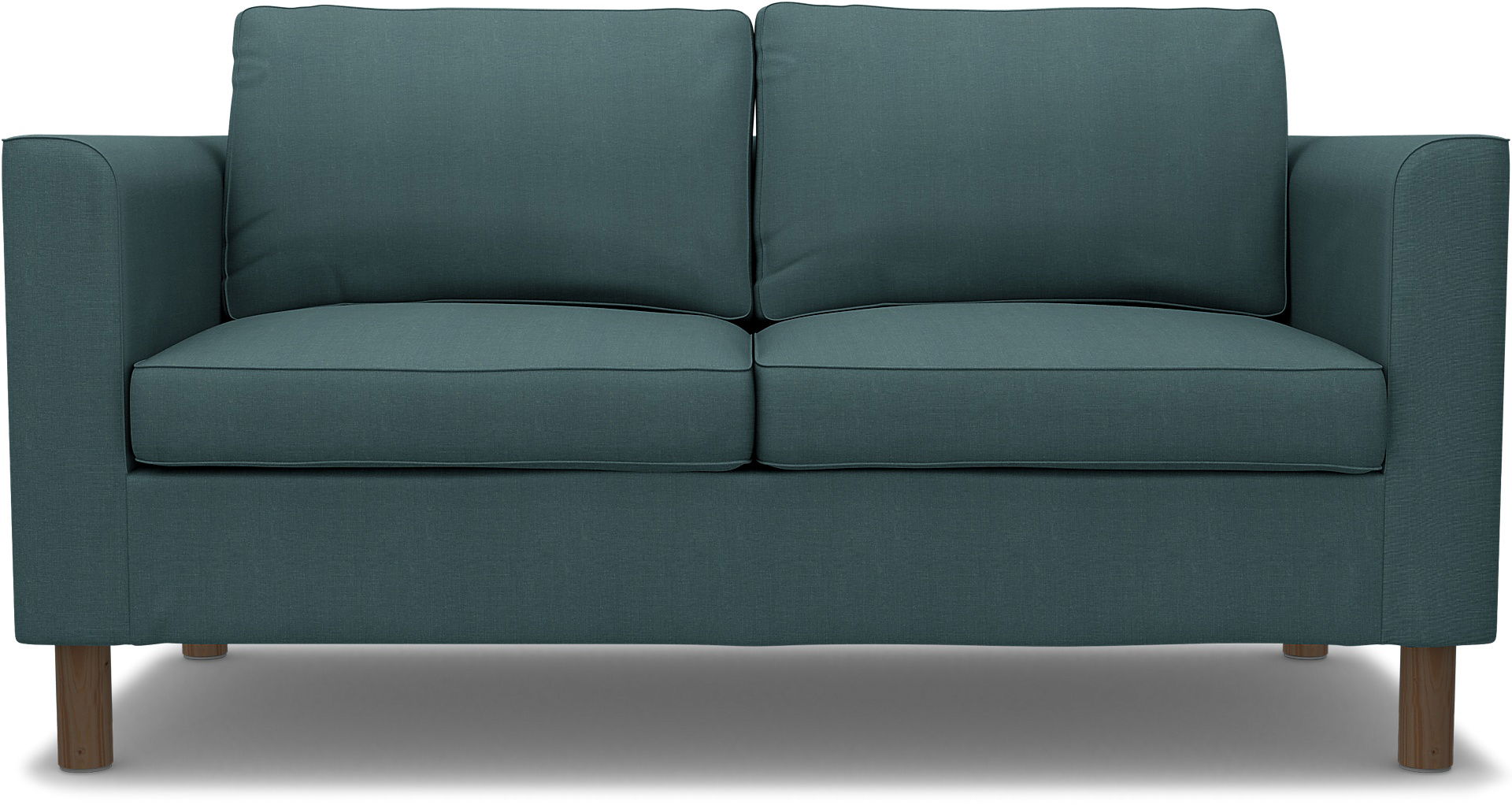 IKEA - Pärup 2 Seater, Slate Blue, Linen - Bemz