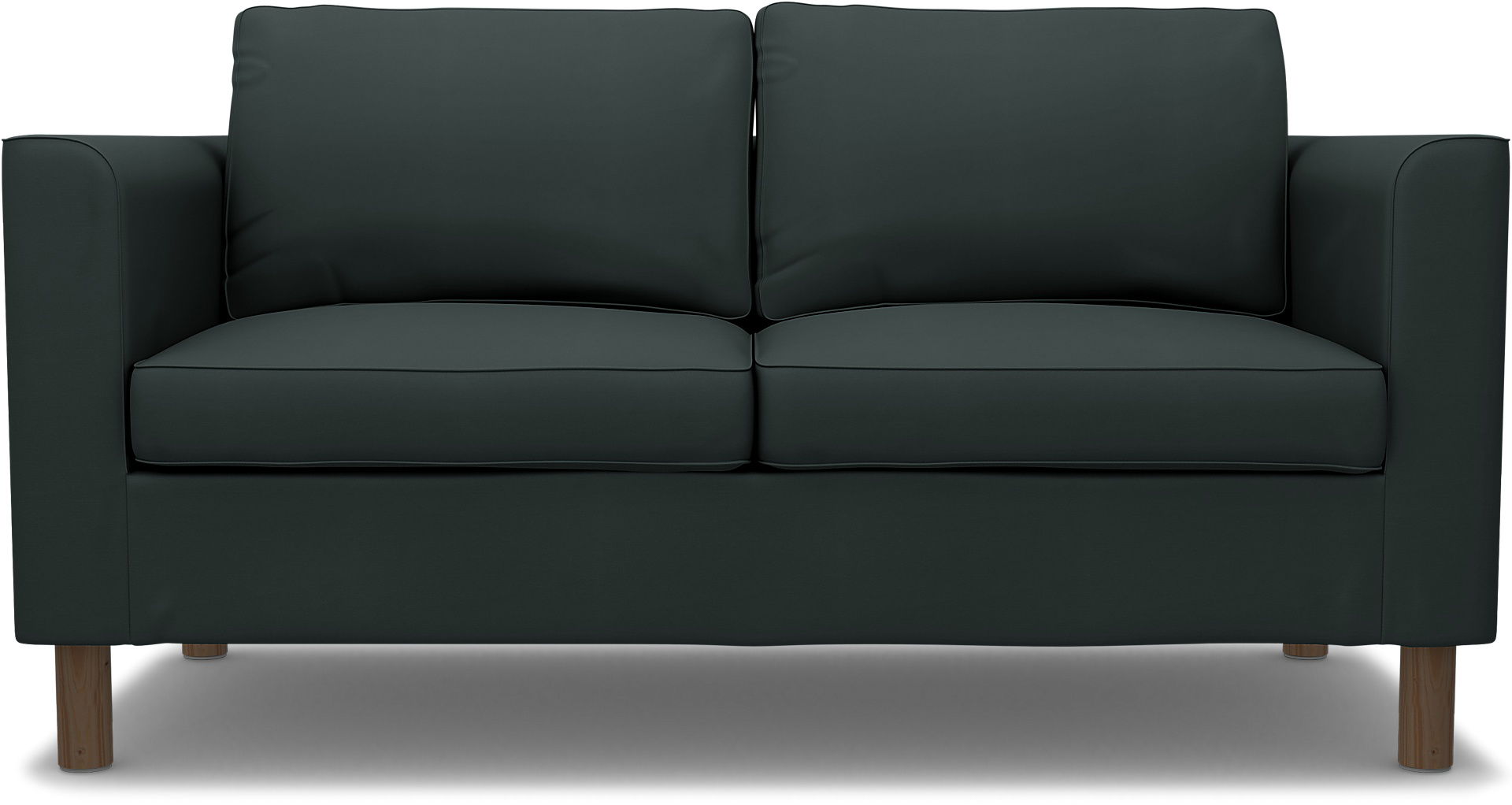 IKEA - Pärup 2 Seater, Graphite Grey, Cotton - Bemz