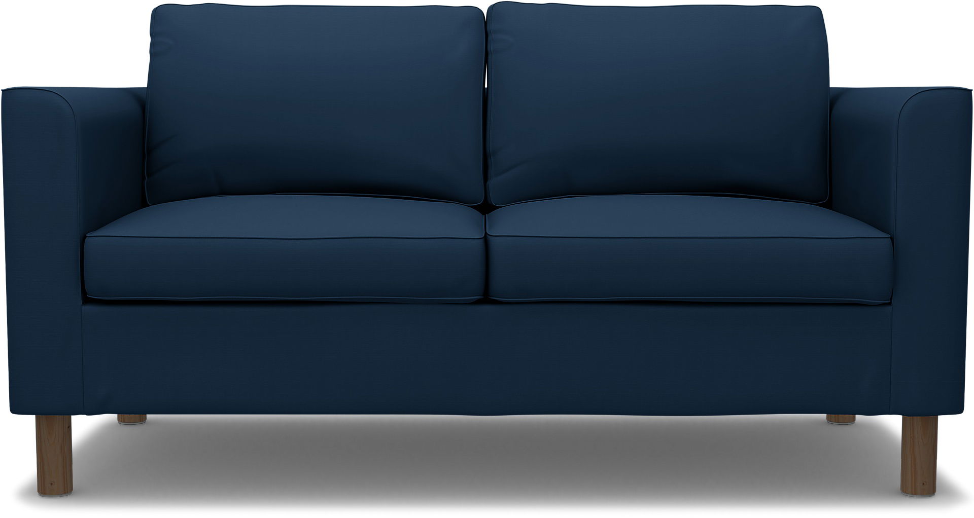 IKEA - Pärup 2 Seater, Deep Navy Blue, Cotton - Bemz