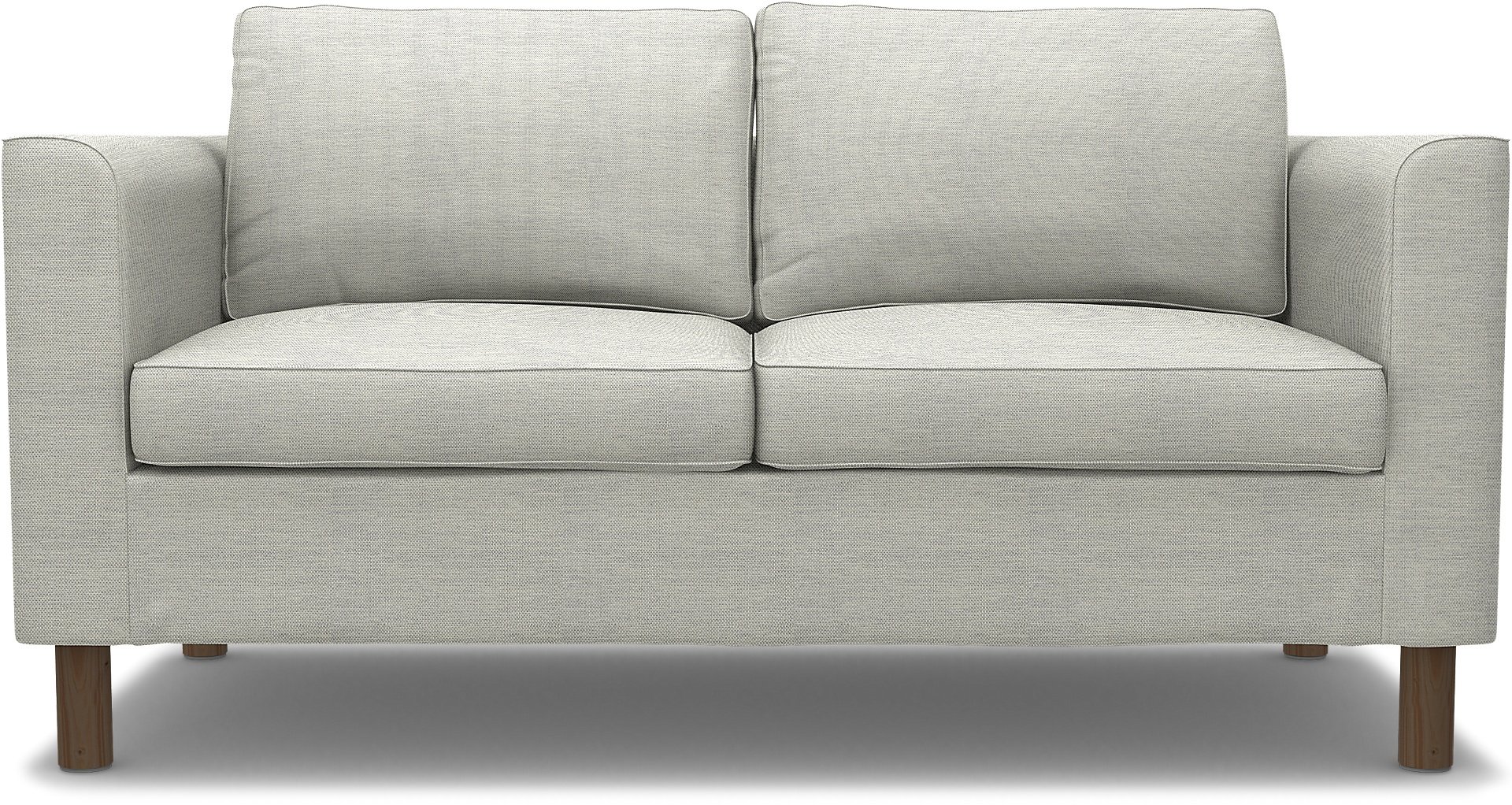 IKEA - Parup 2 Seater, Silver Grey, Cotton - Bemz