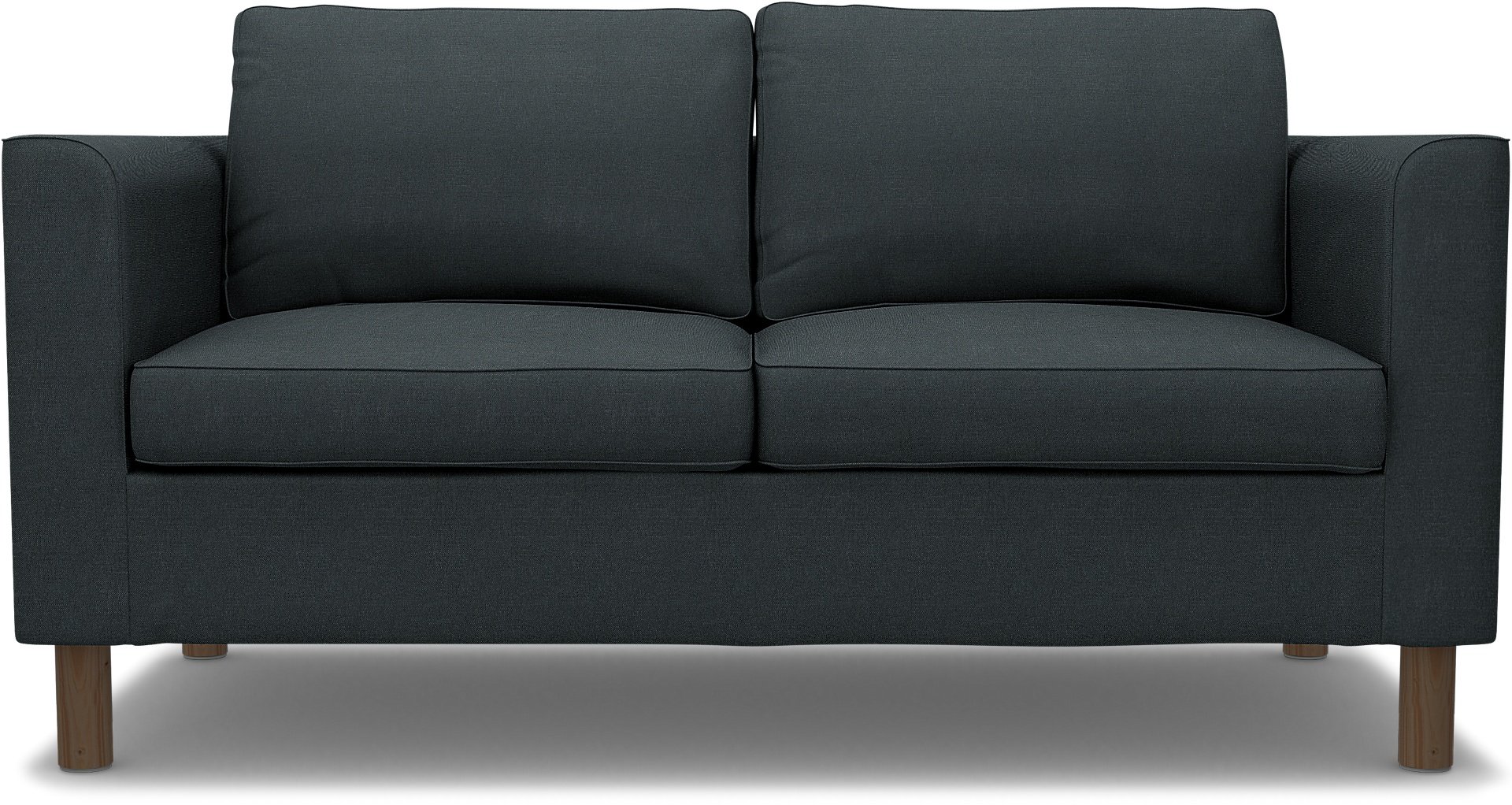 IKEA - Parup 2 Seater, Graphite Grey, Linen - Bemz