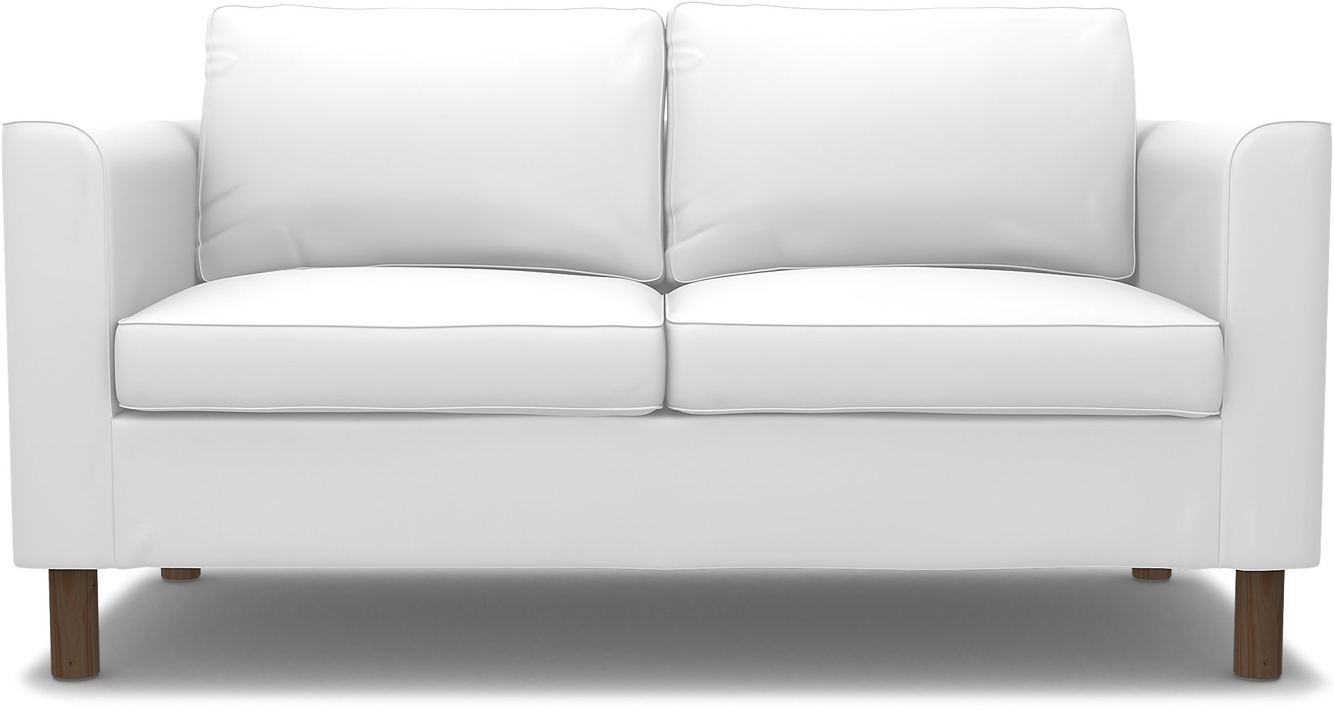 IKEA - Parup 2 Seater, Absolute White, Linen - Bemz