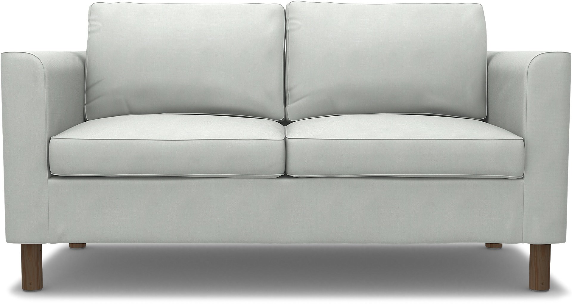 IKEA - Parup 2 Seater, Silver Grey, Linen - Bemz