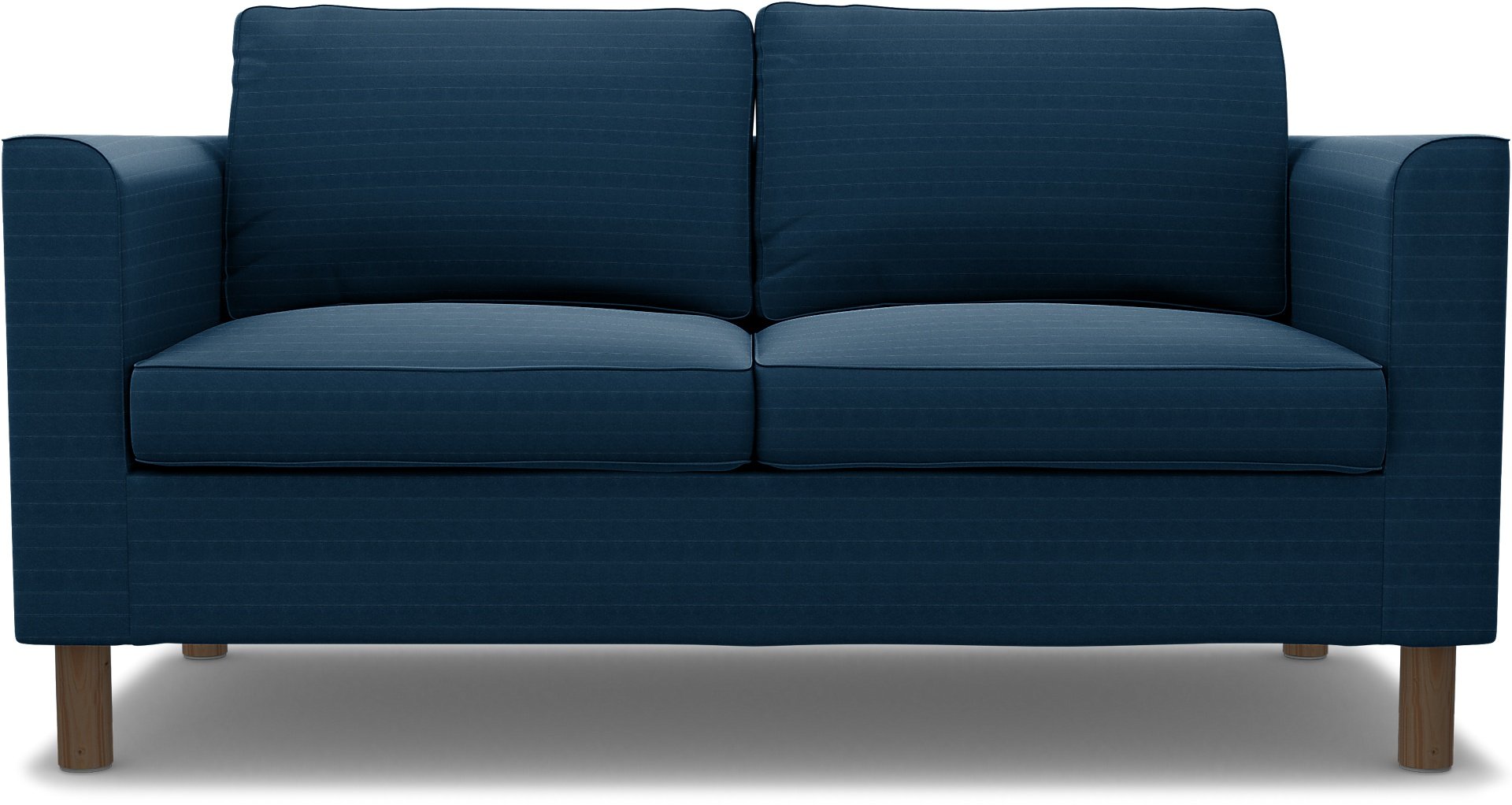 IKEA - Parup 2 Seater, Denim Blue, Moody Seventies Collection - Bemz