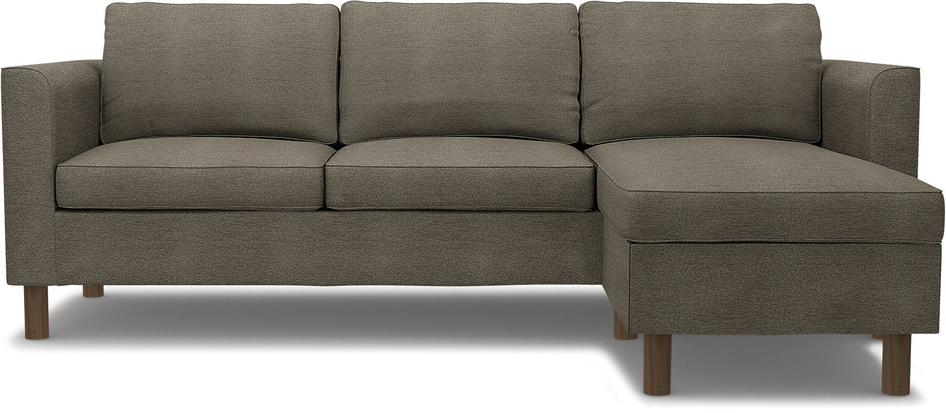 IKEA - Pärup 3 Seater with chaise longue, Sand Beige, BEMZ NATURE'S PALETTE COLLECTION - Bemz