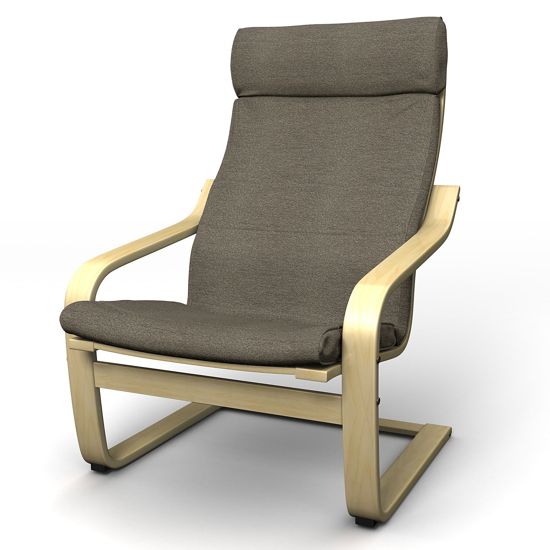 IKEA - Poäng Armchair Cover, Sand Beige, BEMZ NATURE'S PALETTE COLLECTION - Bemz