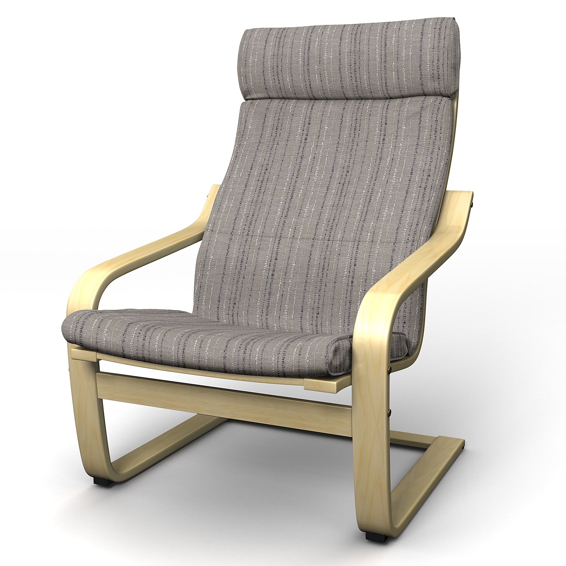 IKEA - Poang Armchair Cover, , Boucle & Texture - Bemz