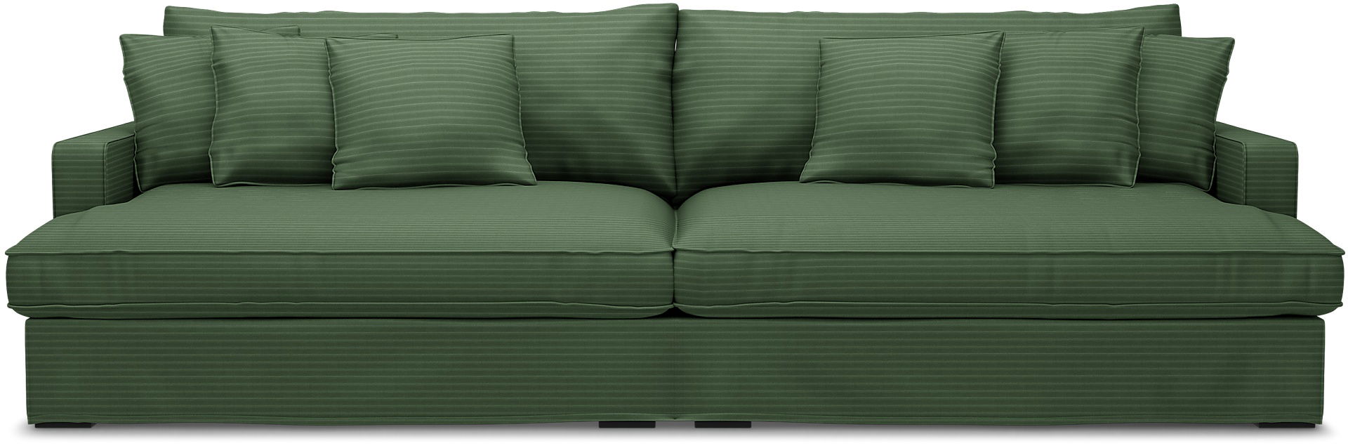 Överdrag till MIO Rossi 4-sits soffa med armstödstyp A, Palm Green, Manchester - Bemz