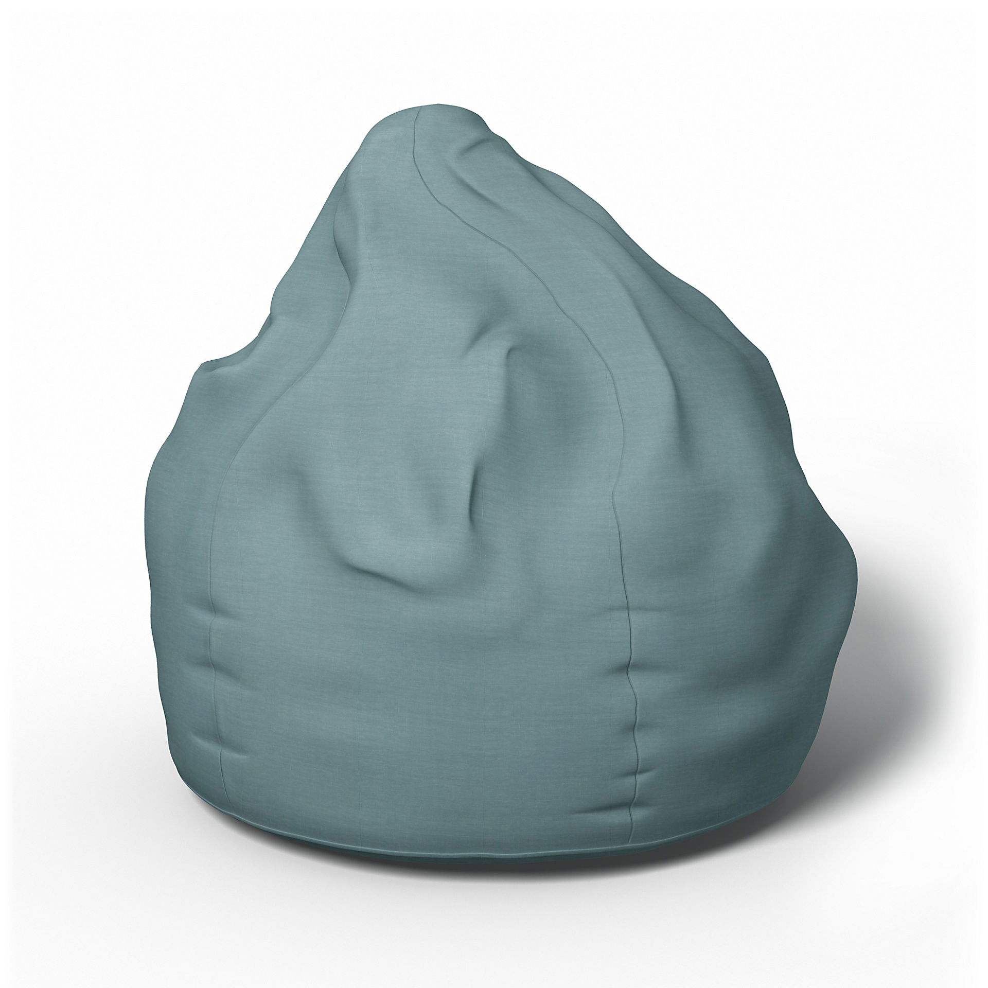 Bean Bag Cover, Dusty Blue, Linen - Bemz