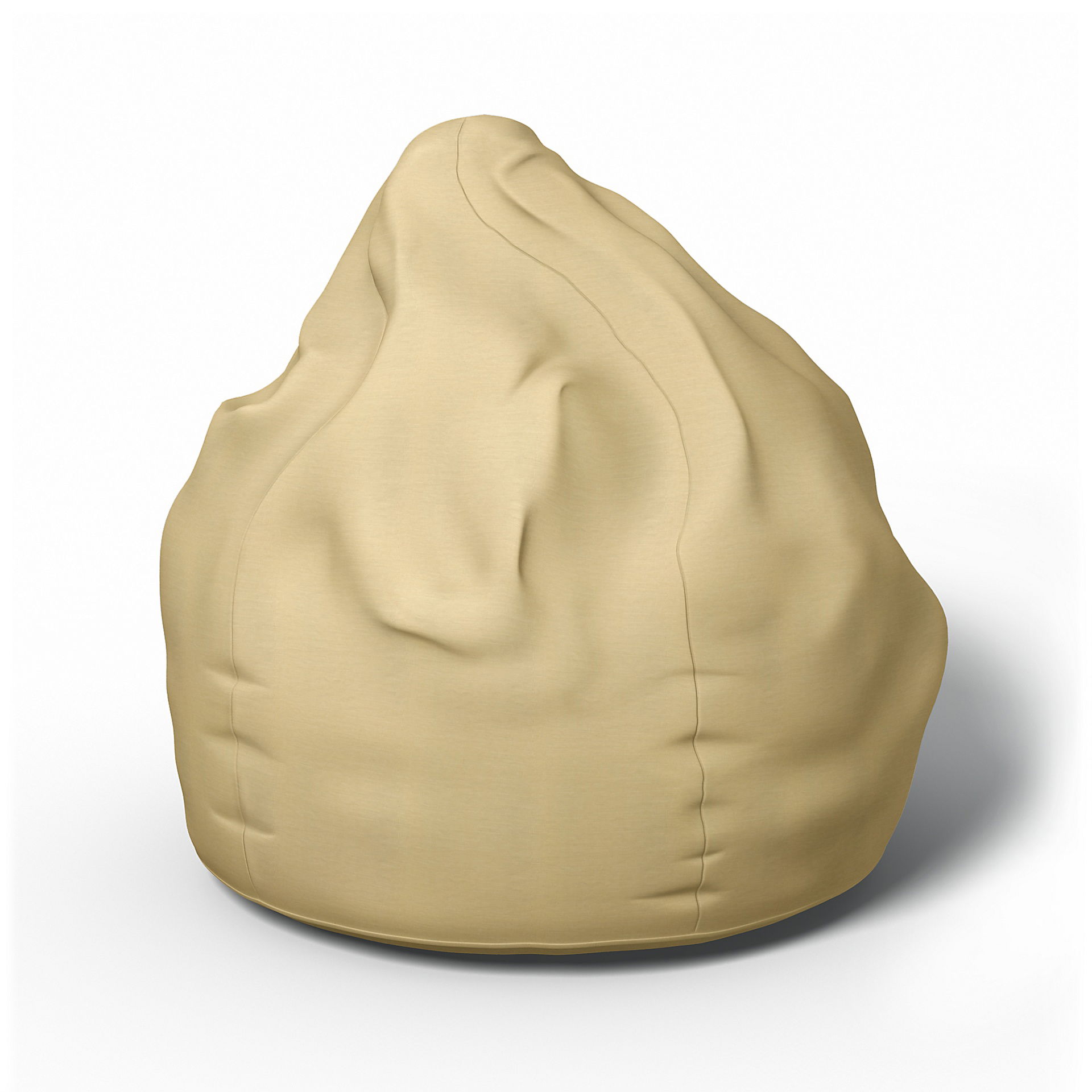 Bean Bag Cover, Soft Yellow, Linen - Bemz