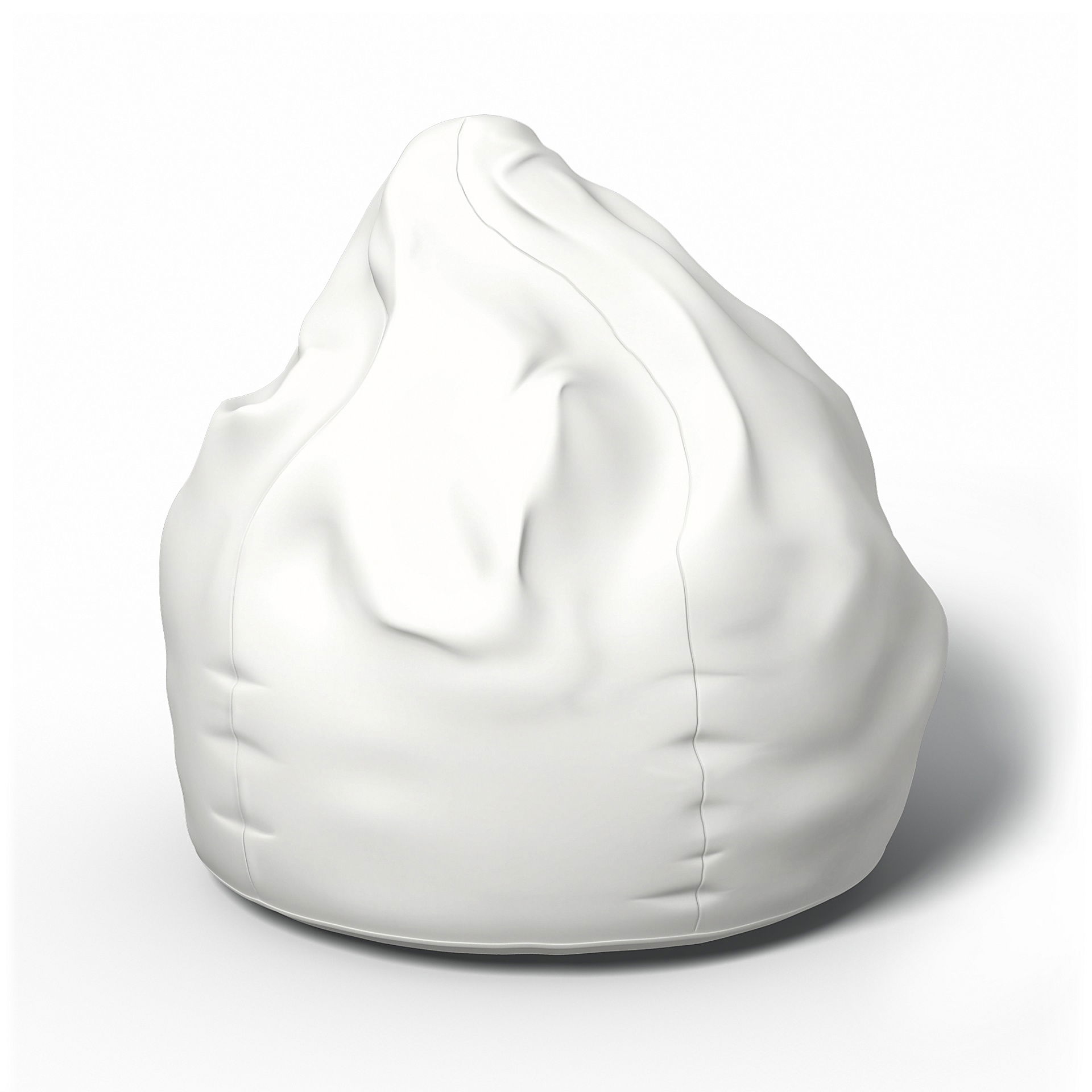 Bean Bag Cover, Absolute White, Linen - Bemz
