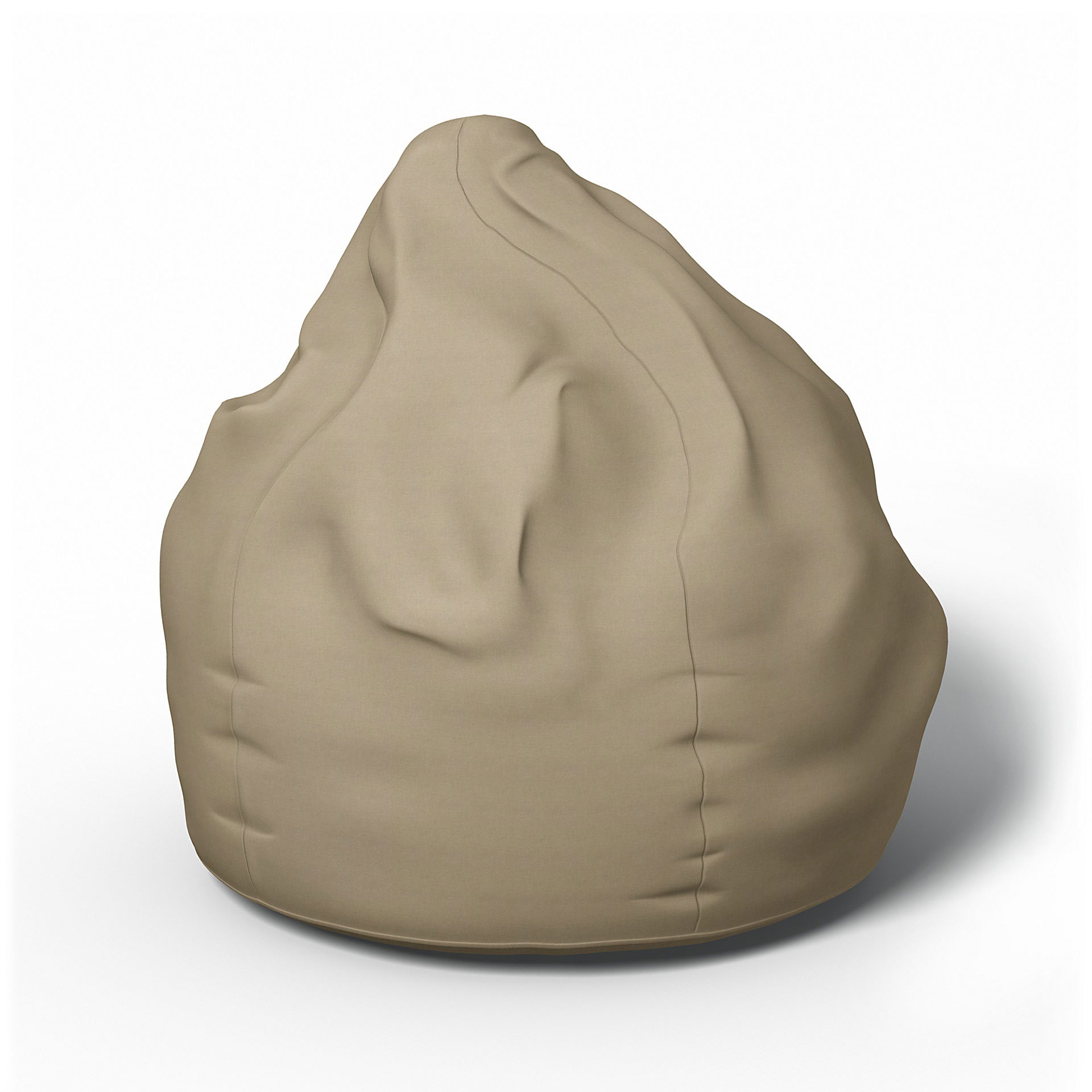 Bean Bag Cover, Tan, Linen - Bemz