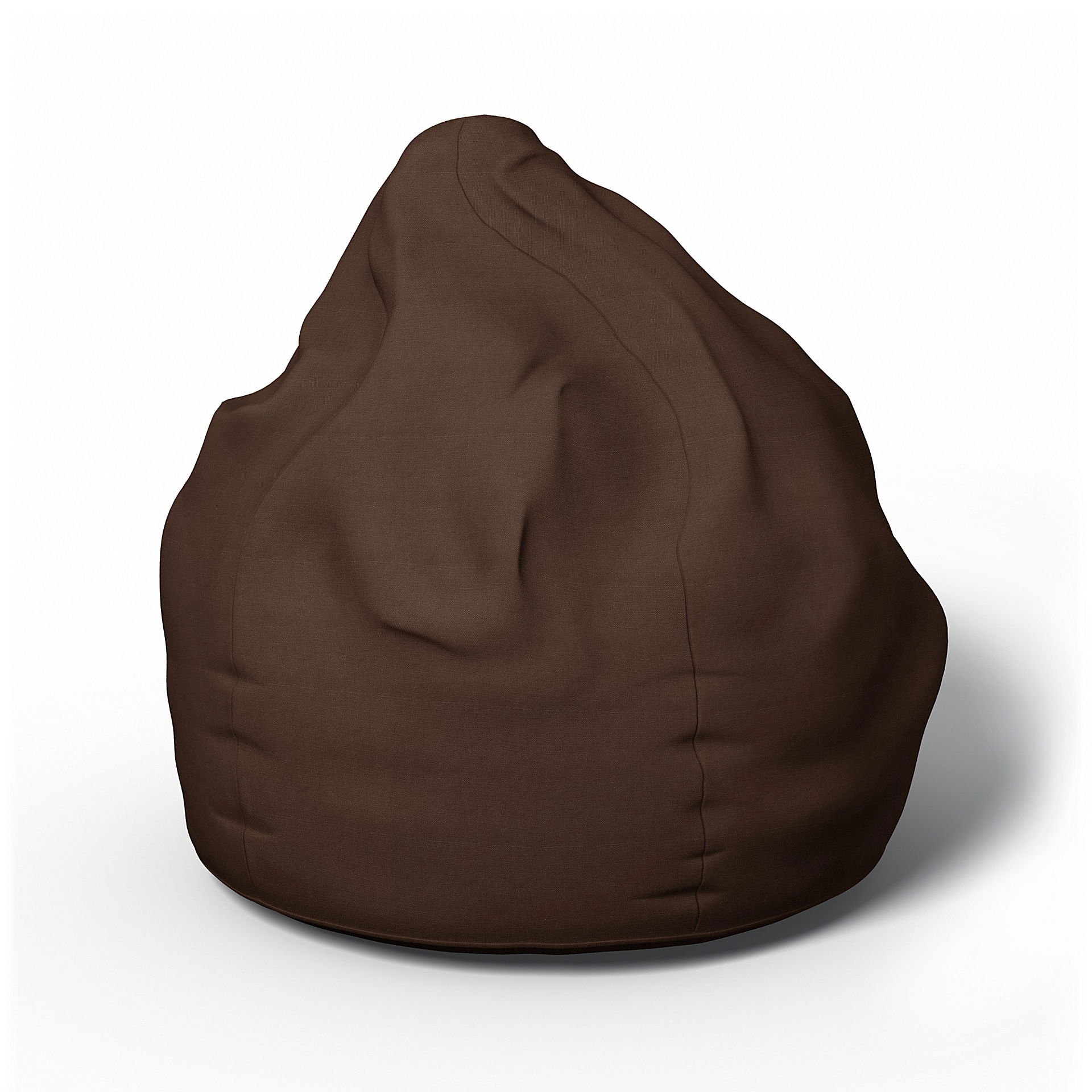Bean Bag Cover, Chocolate, Linen - Bemz