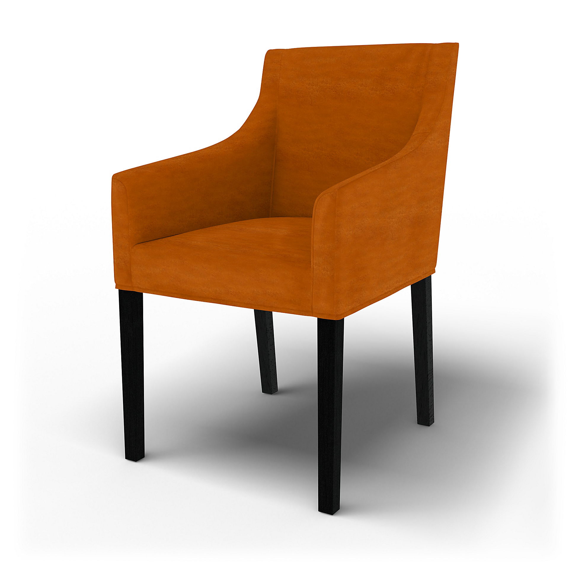 IKEA - Fodera per sedia con braccioli Sakarias, Cognac, Velluto - Bemz