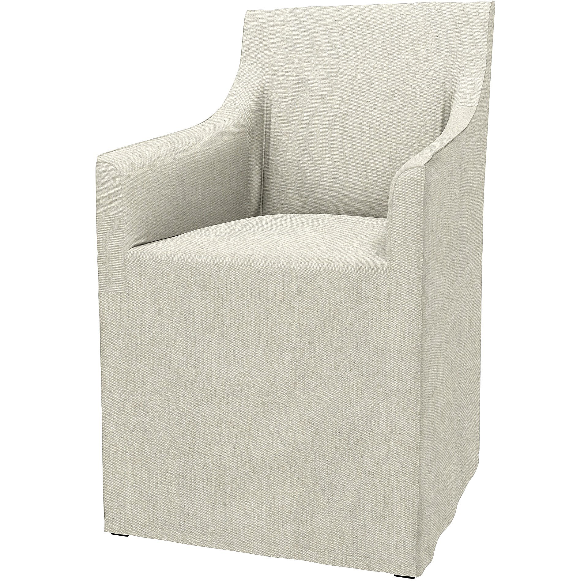 IKEA - Sakarias Chair with Armrests Cover, Natural, Linen - Bemz