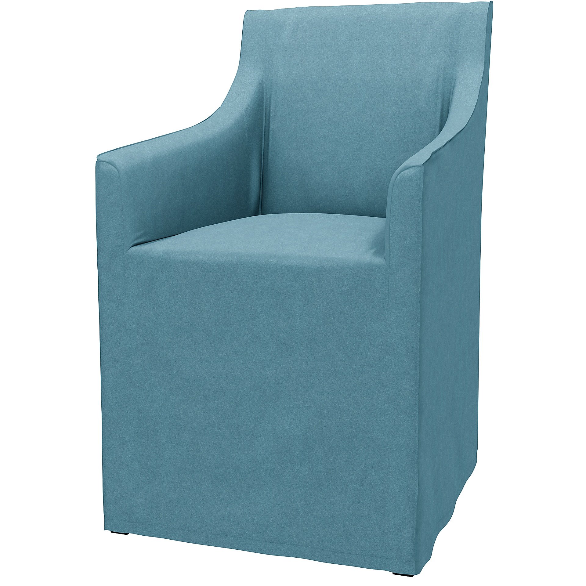 IKEA - Sakarias Chair with Armrests Cover, Dusk Blue, Outdoor - Bemz