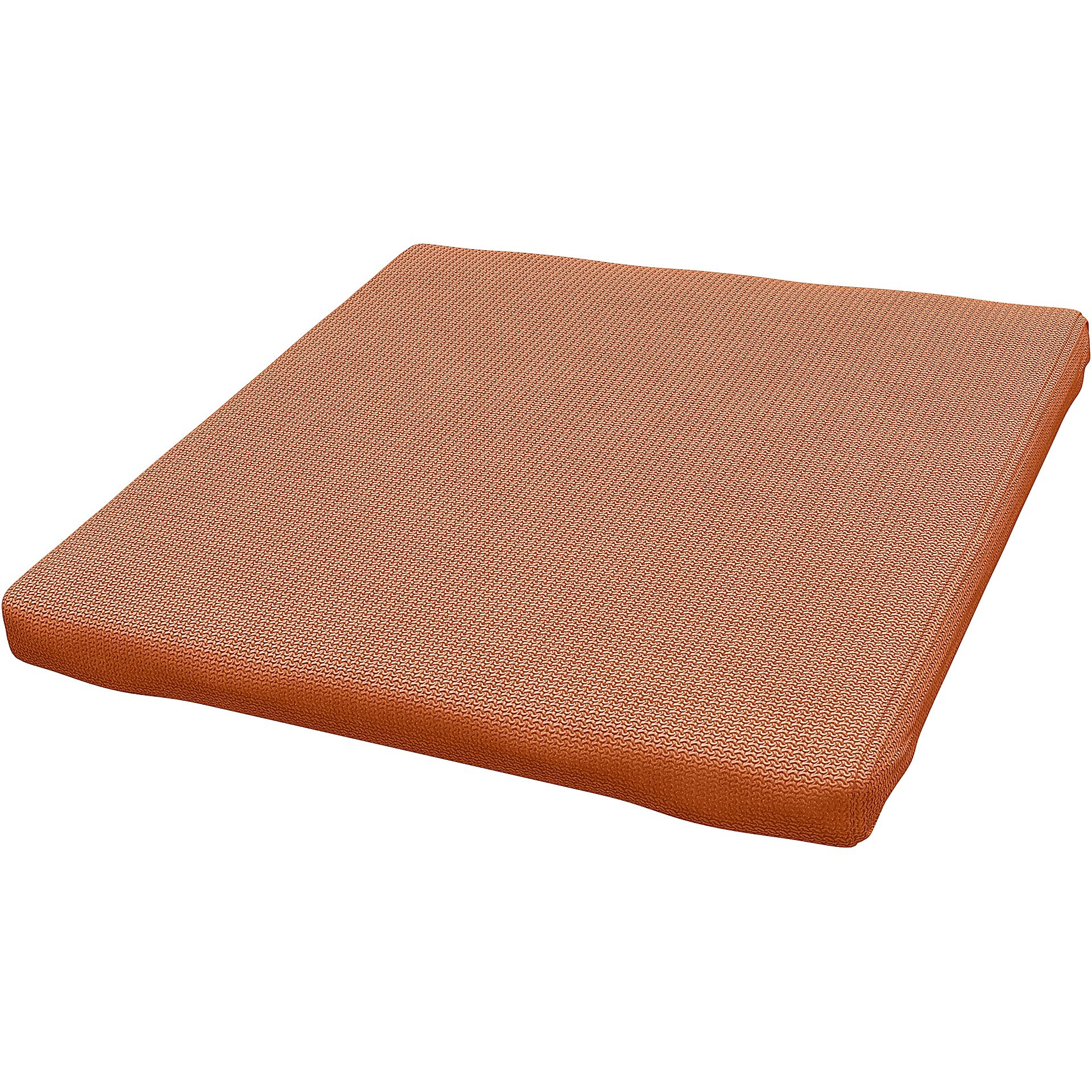 Universal outdoor seat cushion cover 39x39x3,5 cm, Rust, Outdoor - Bemz