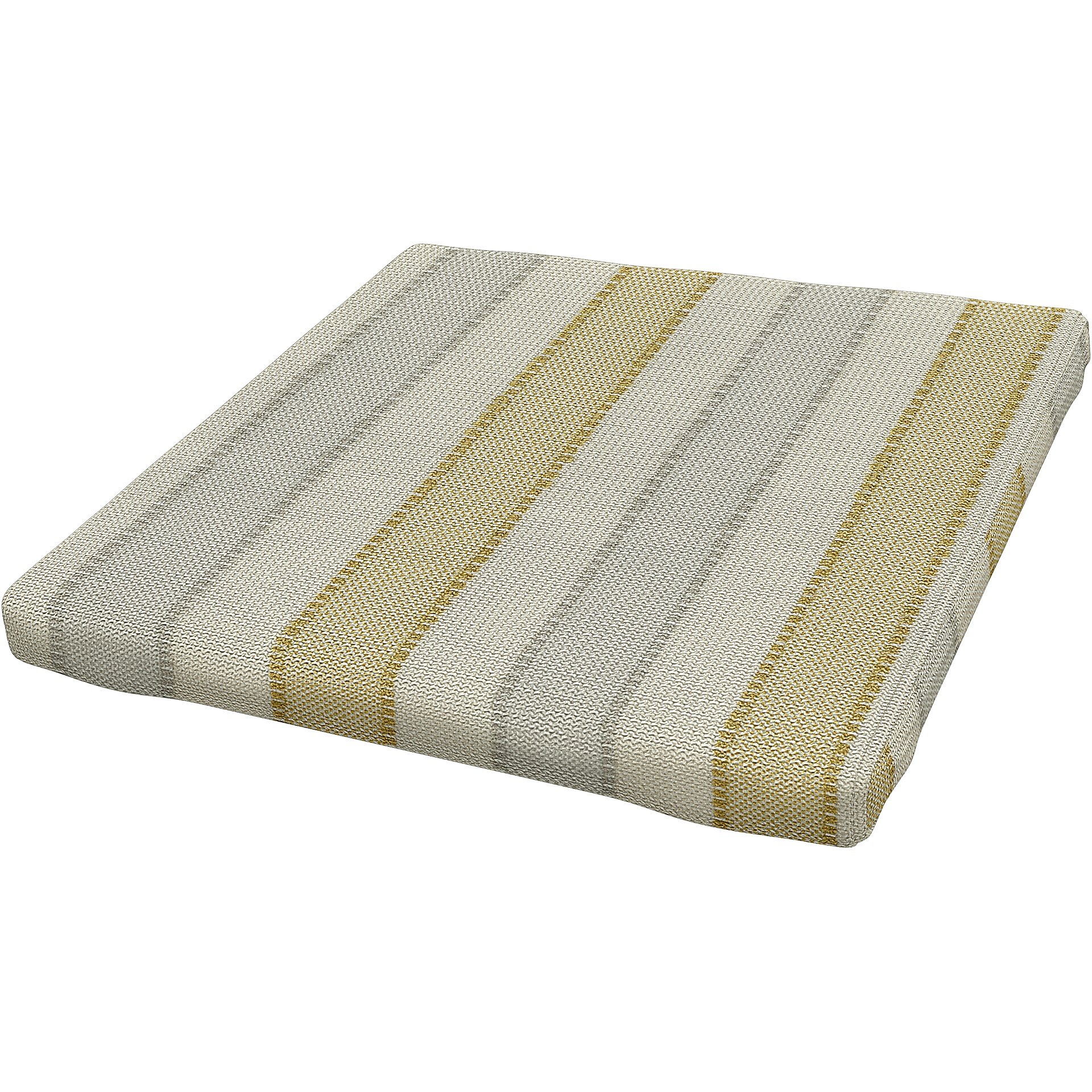 Universal outdoor seat cushion cover 39x39x3,5 cm, Sunset Yellow, Outdoor - Bemz
