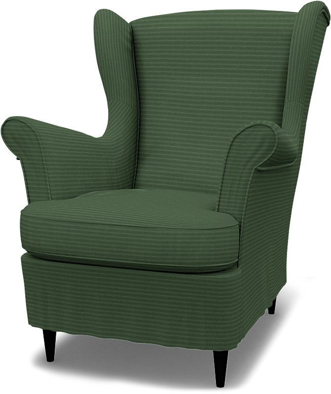 IKEA - Strandmon Children's Armchair Cover, Palm Green, Corduroy - Bemz