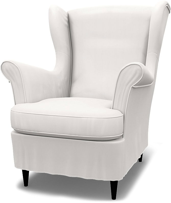 IKEA - Housse de fauteuil enfant Strandmon, Soft White, Lin - Bemz