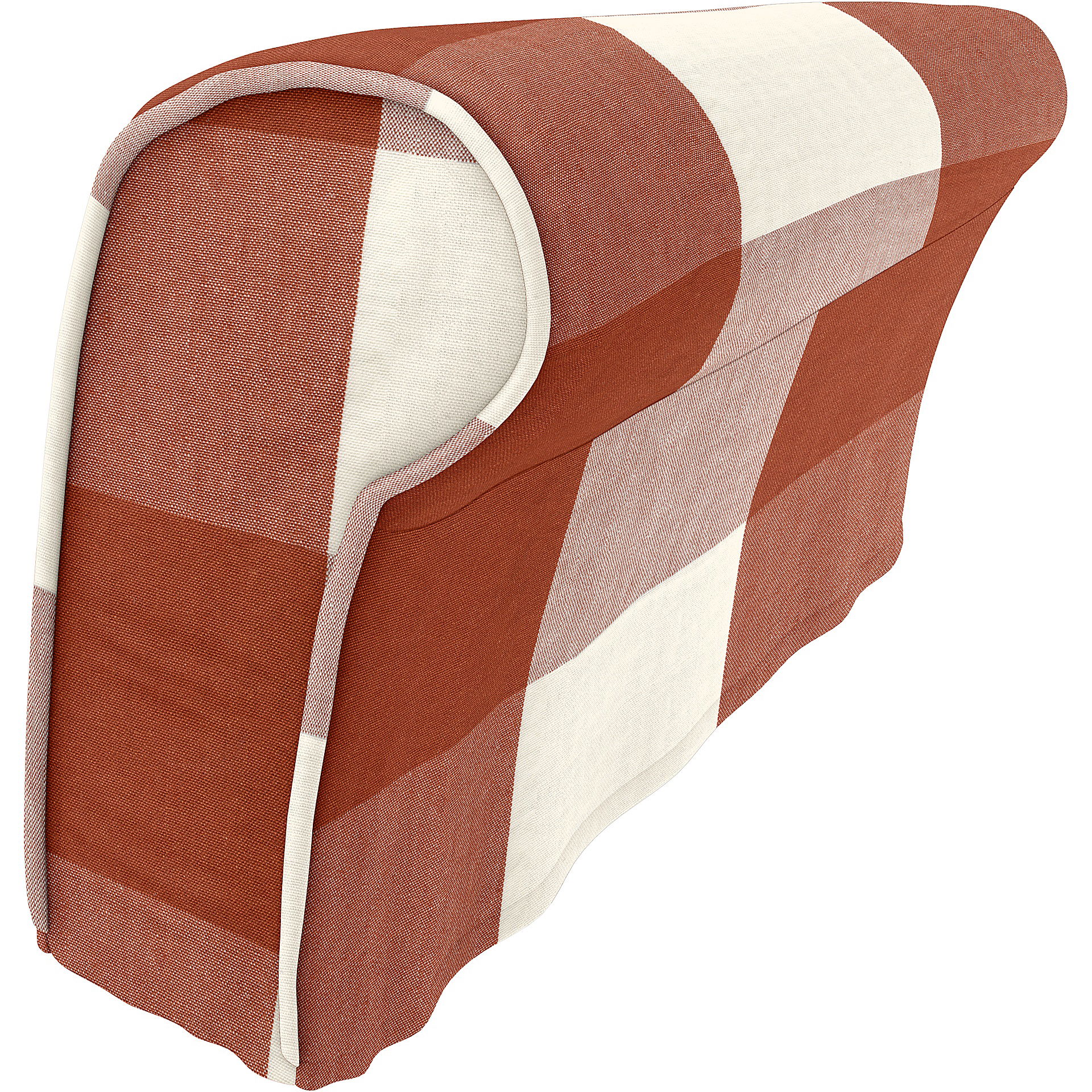 IKEA - Strandmon Armrest Protectors (One pair), Terracotta, Linen - Bemz