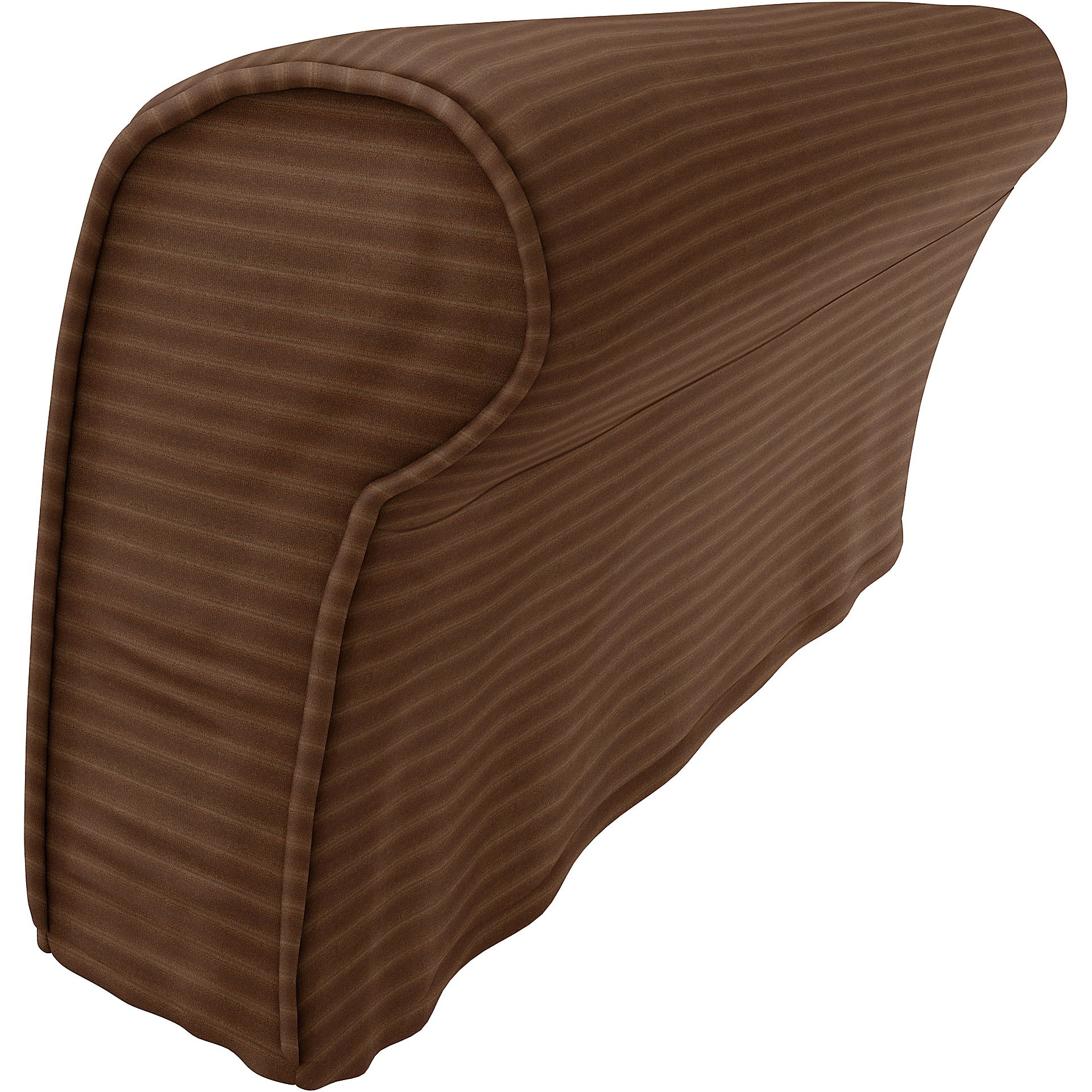 IKEA - Strandmon Armrest Protectors (One pair), Chocolate Brown, Corduroy - Bemz