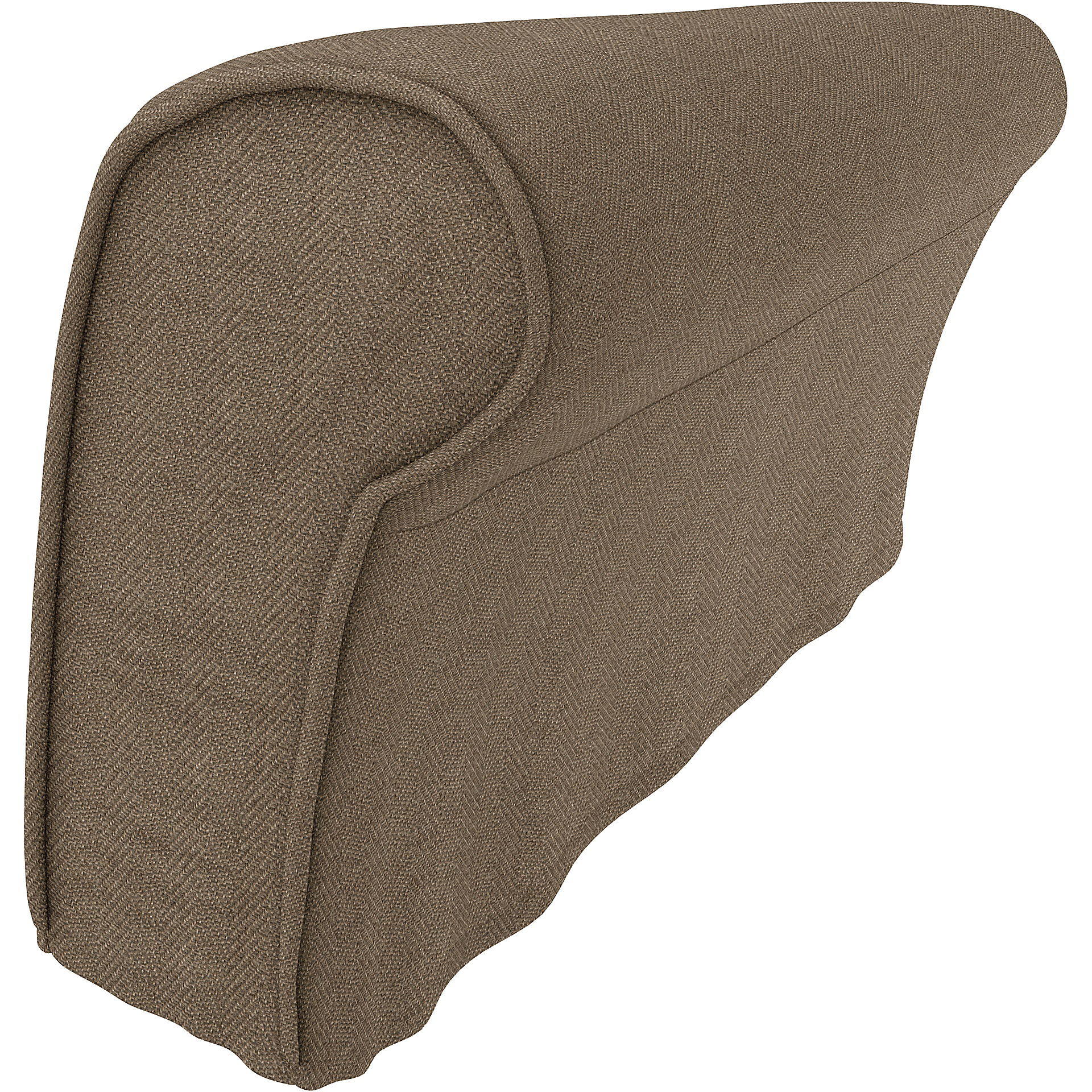 IKEA - Strandmon Armrest Protectors (One pair), Dark Taupe, Bouclé & Texture - Bemz