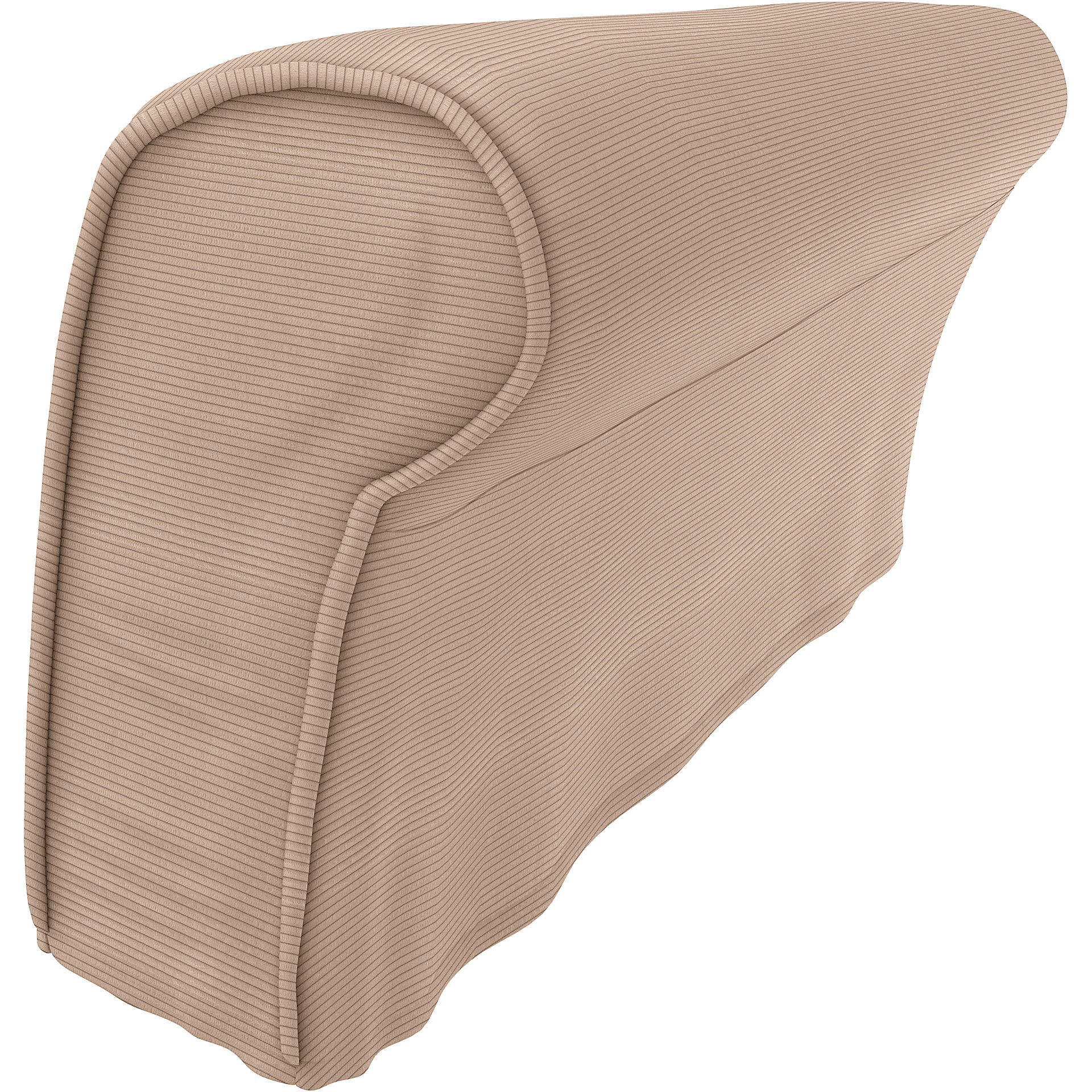 IKEA - Strandmon Armrest Protectors (One pair), Dusty Rose, Corduroy - Bemz