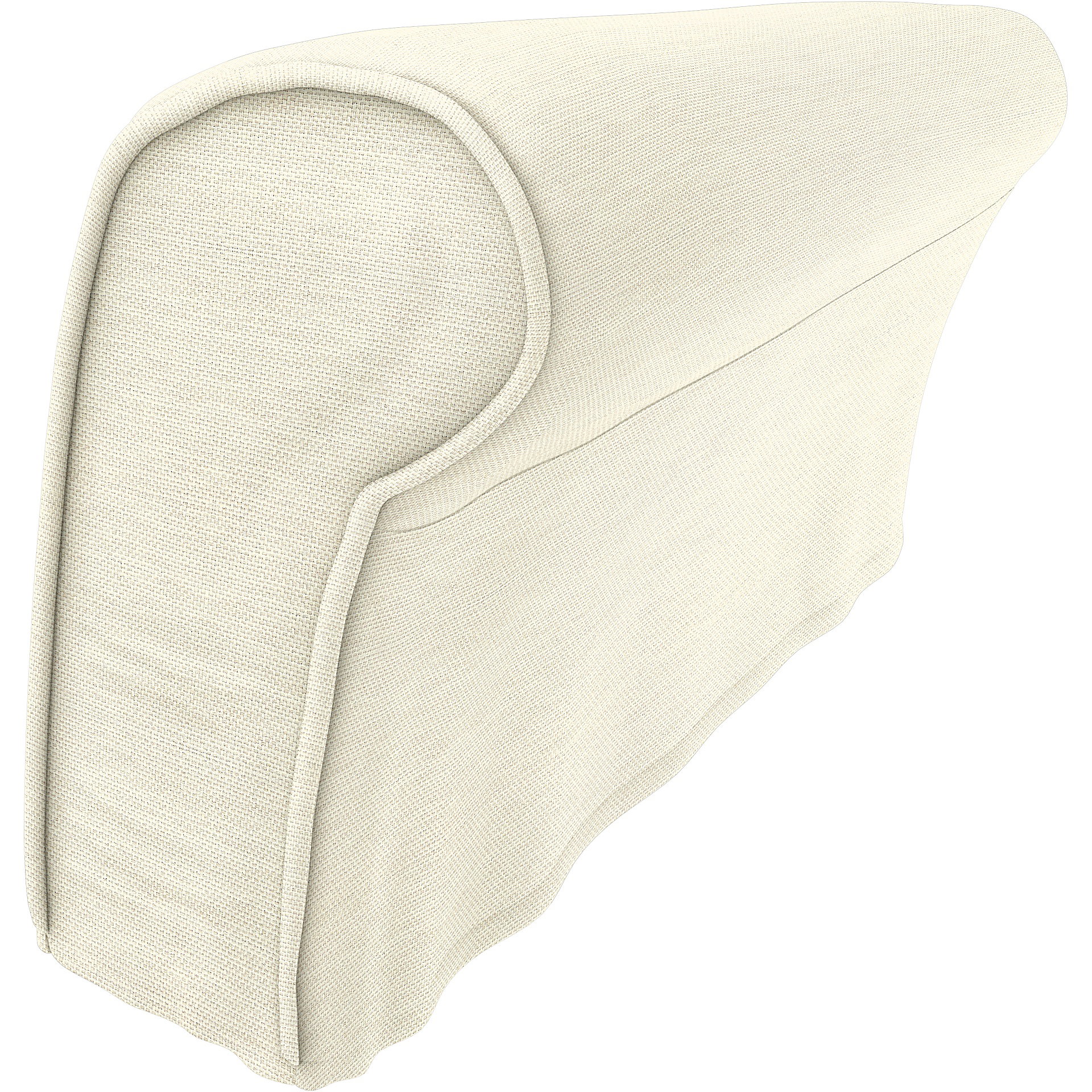 IKEA - Armlehnenschoner für Strandmon (Paar), Sand Beige, Baumwolle - Bemz
