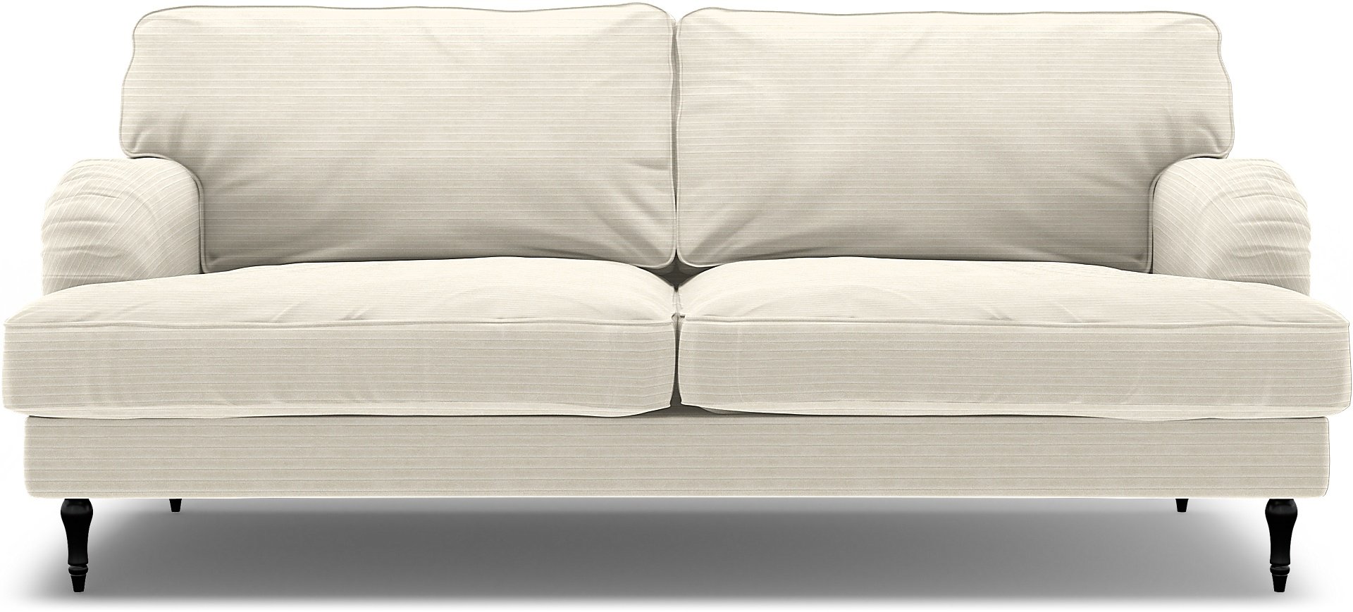 IKEA - Stocksund 3 Seater Sofa Cover, Tofu, Corduroy - Bemz