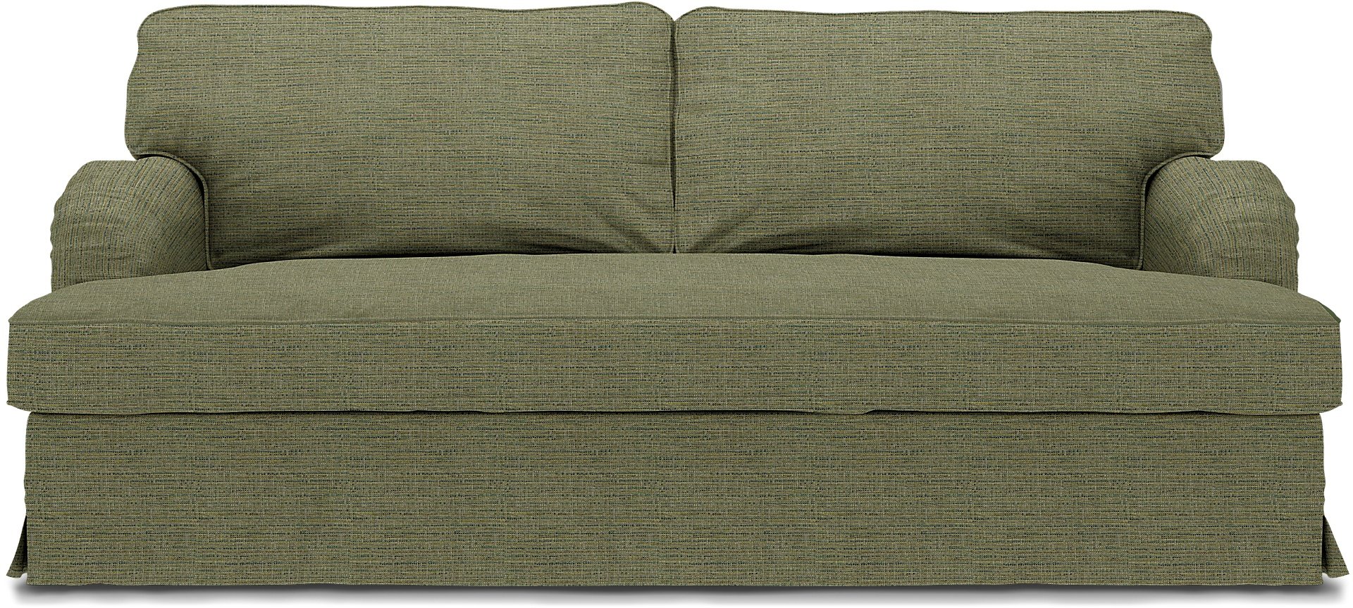 Stocksund 3 Seater Sofa Cover, Meadow Green, Boucle & Texture - Bemz