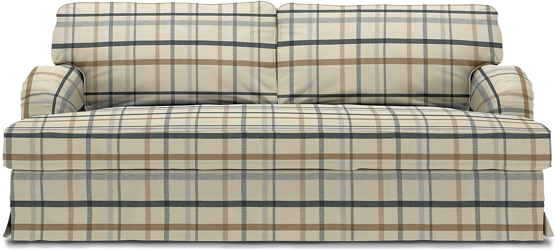 Stocksund 3 Seater Sofa Cover, Fawn Brown, Wool - Bemz
