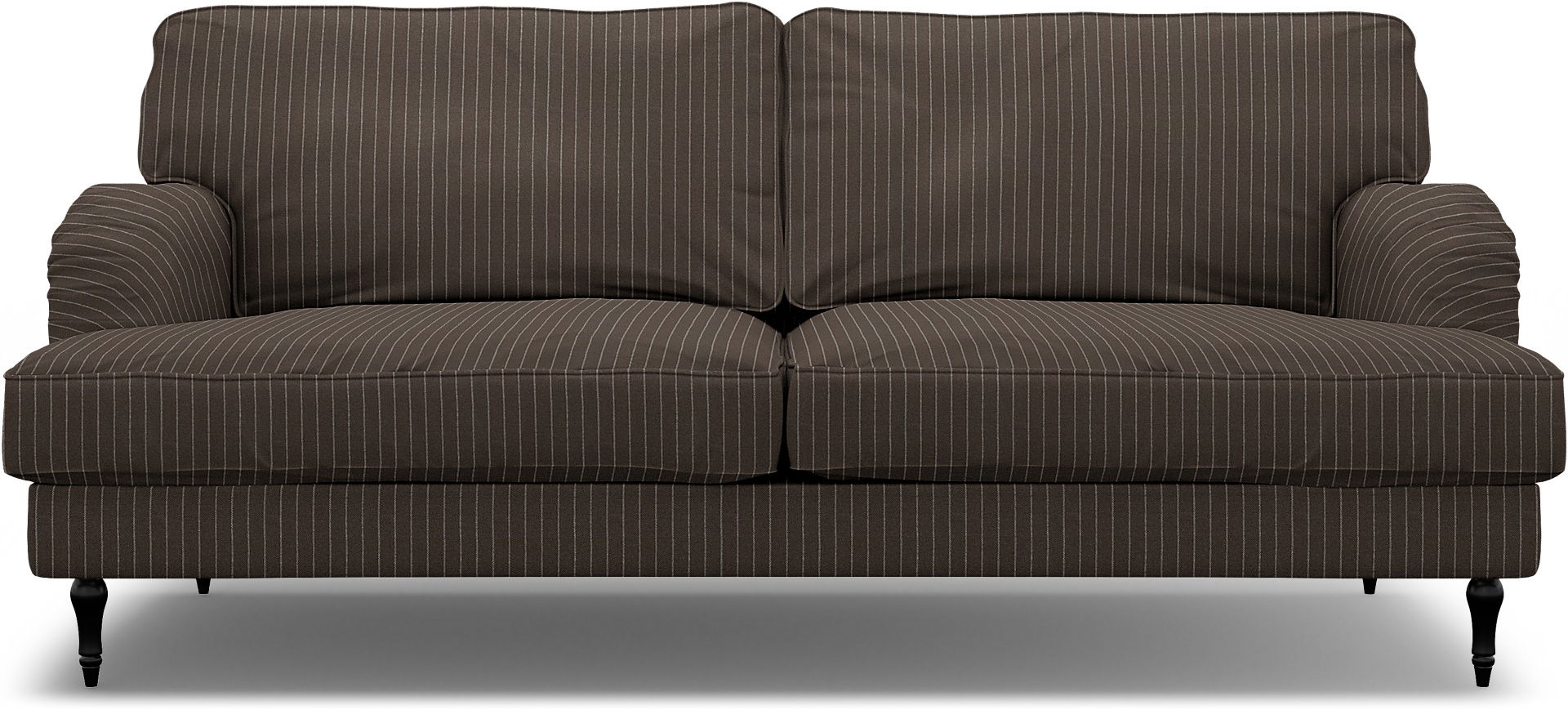 IKEA - Överdrag till Stocksund 3-sitssoffa, Taupe, Conscious - Bemz