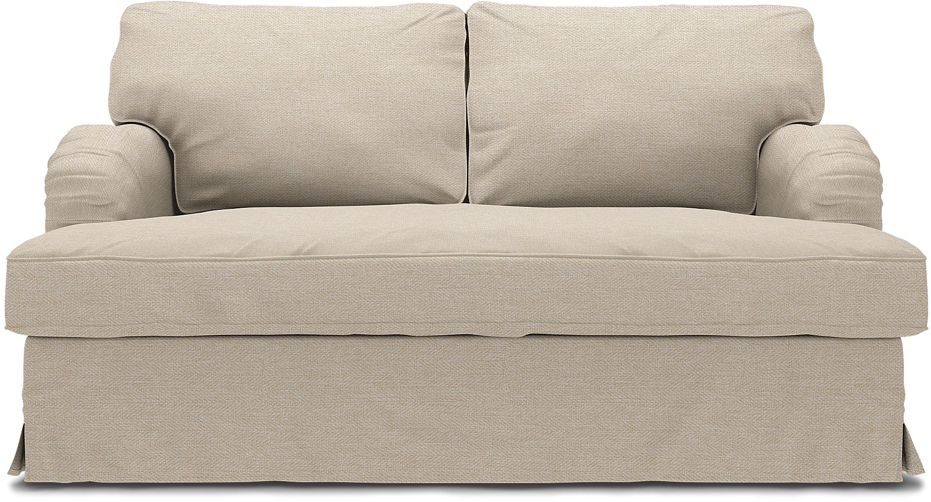 IKEA - Stocksund 2 Seater Sofa Cover, Natural, Boucle & Texture - Bemz